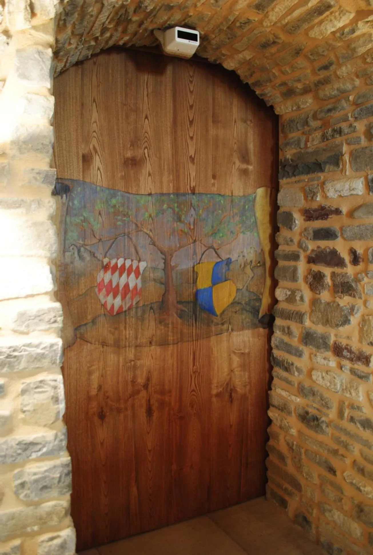 Decorative detail in Cà del grano