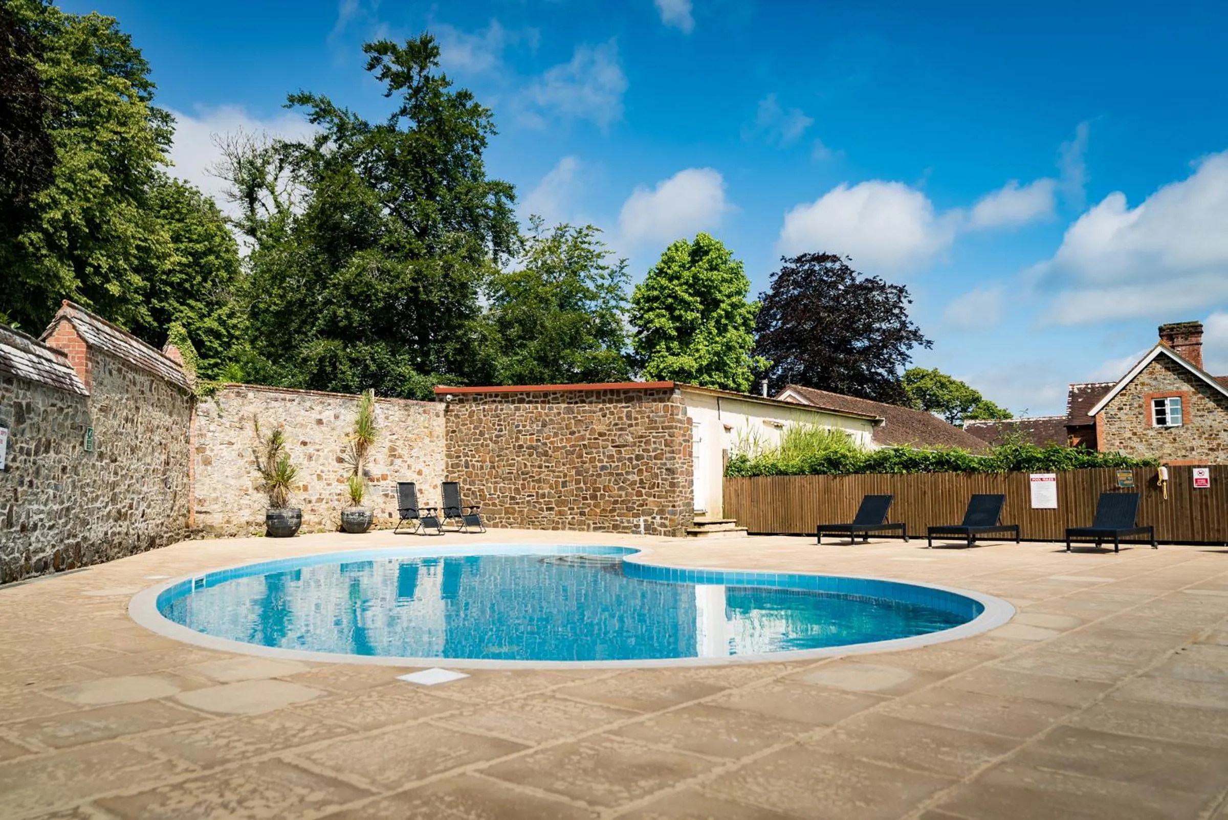 Swimming pool in The Mole Resort - Hotel rooms