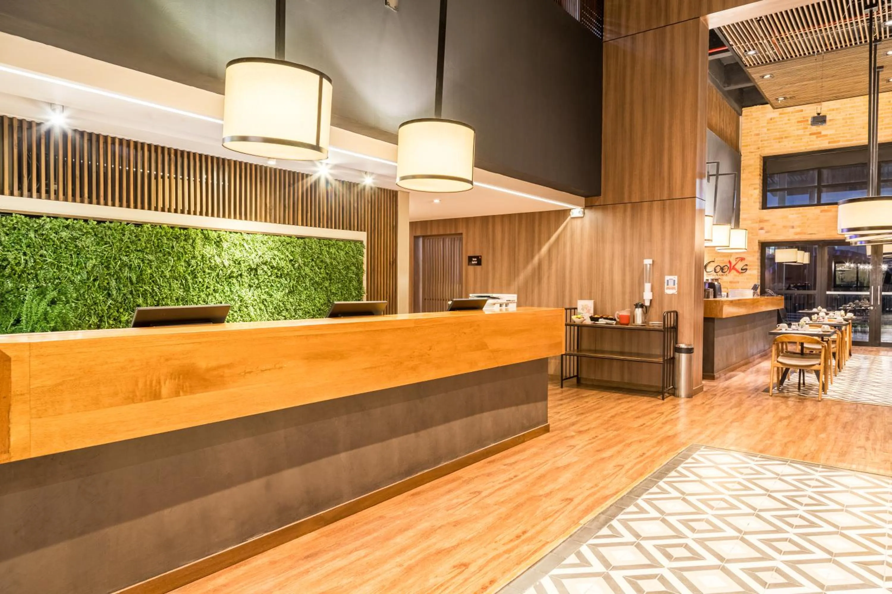 Lobby or reception in GHL Hotel Bogota Occidente