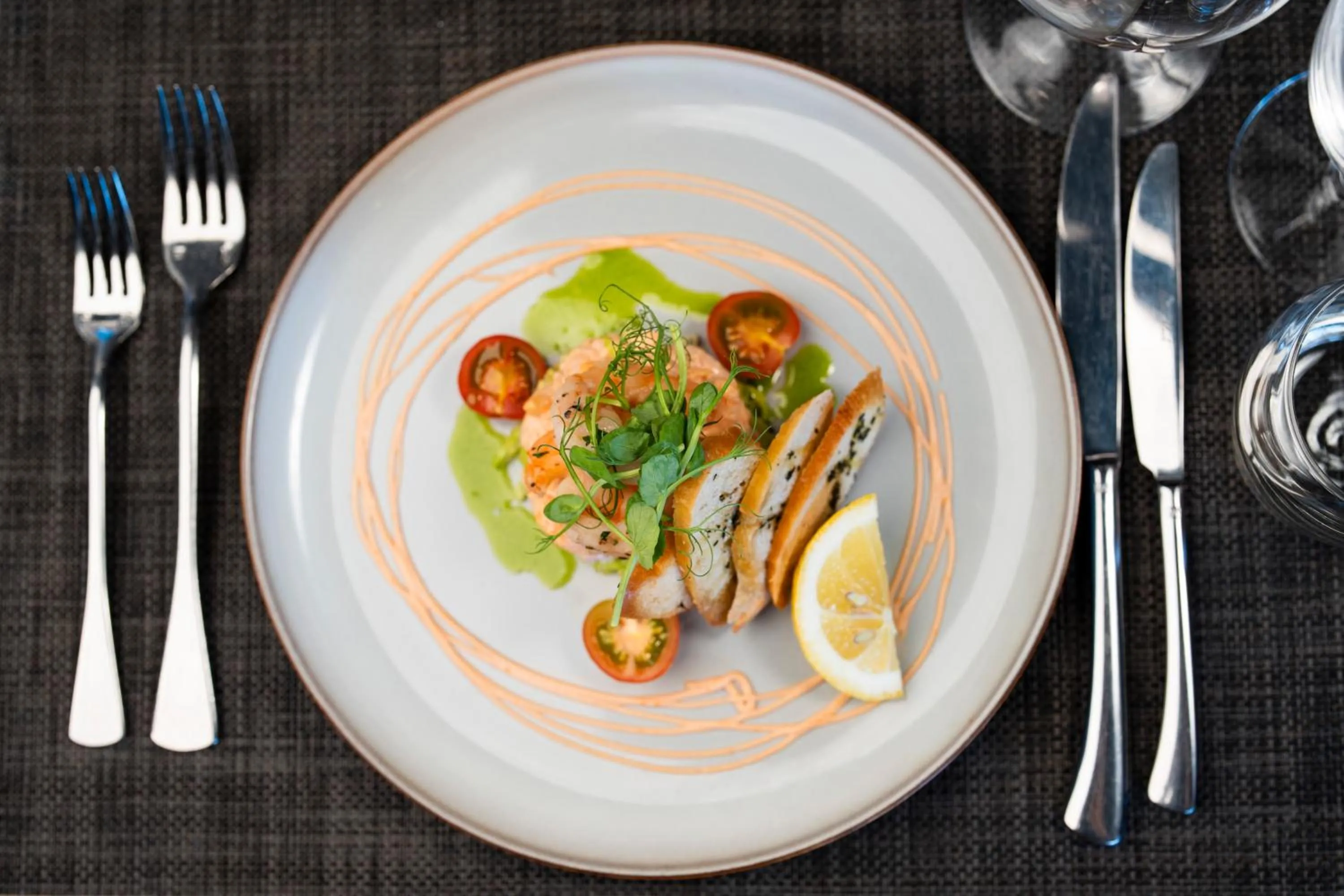 Restaurant/places to eat in Sherbrooke Castle Hotel