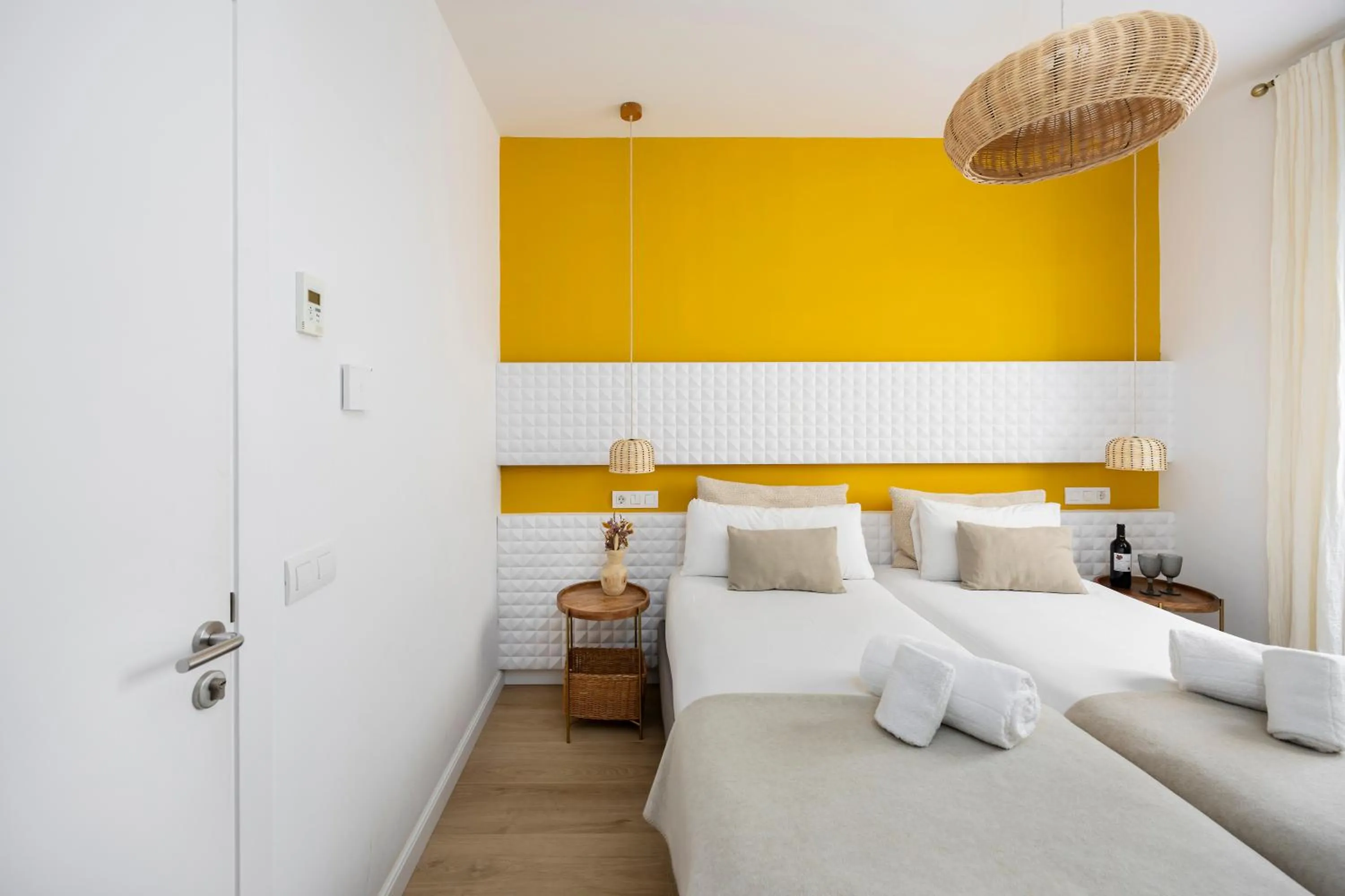 Bed in Hostal Barcelona Centro