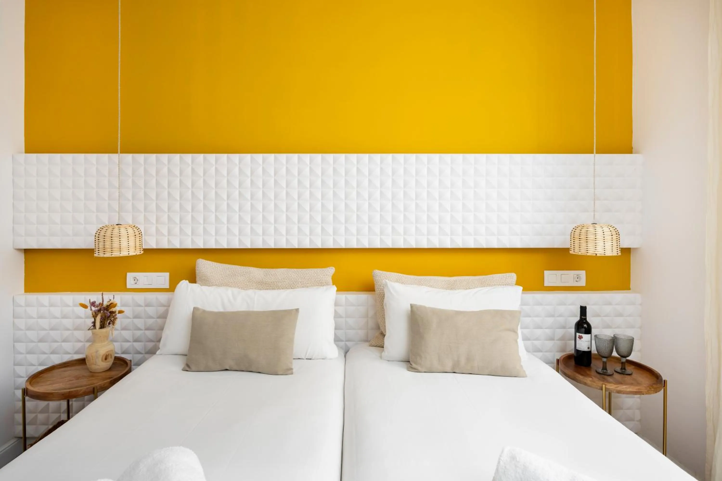 Bed in Hostal Barcelona Centro