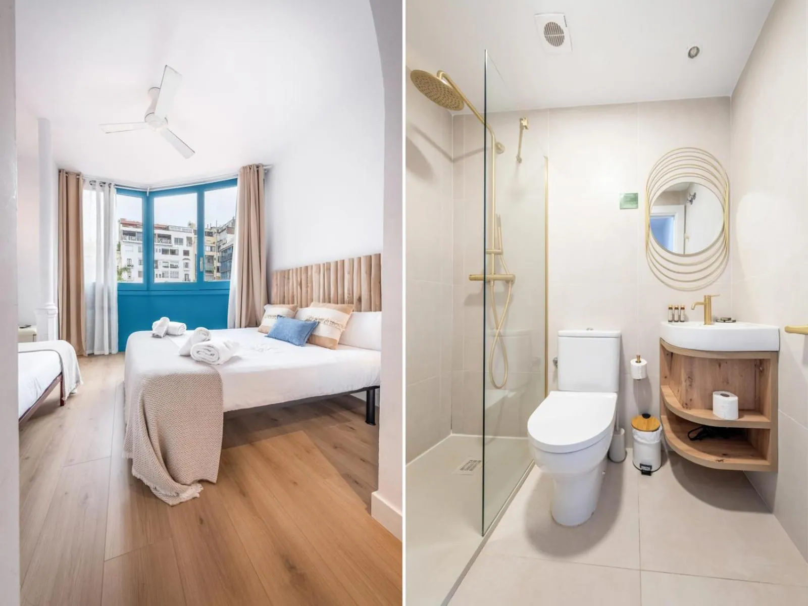 Photo of the whole room, Bed in Hostal Barcelona Centro