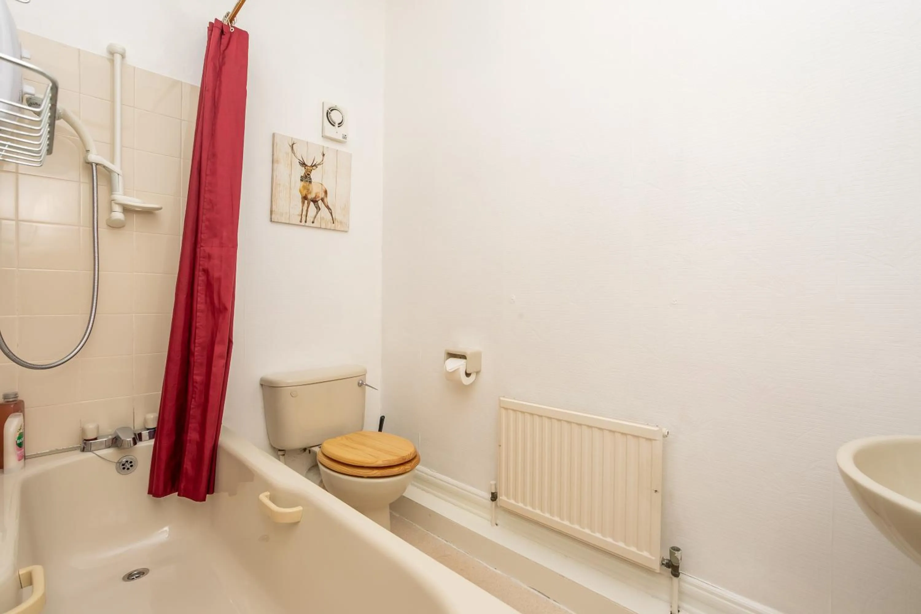 Shower in Elim Bank Guest House