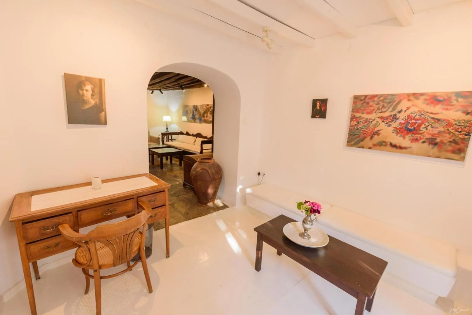 Seating area in Hotel Miranda