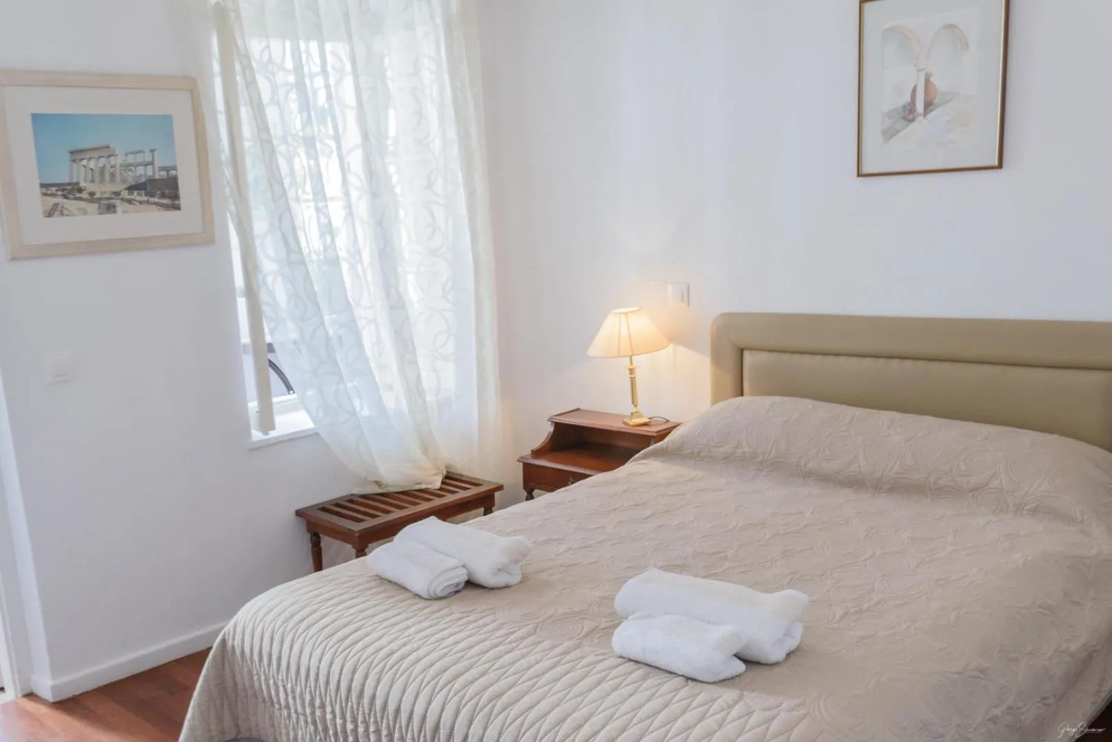 Bed in Hotel Miranda
