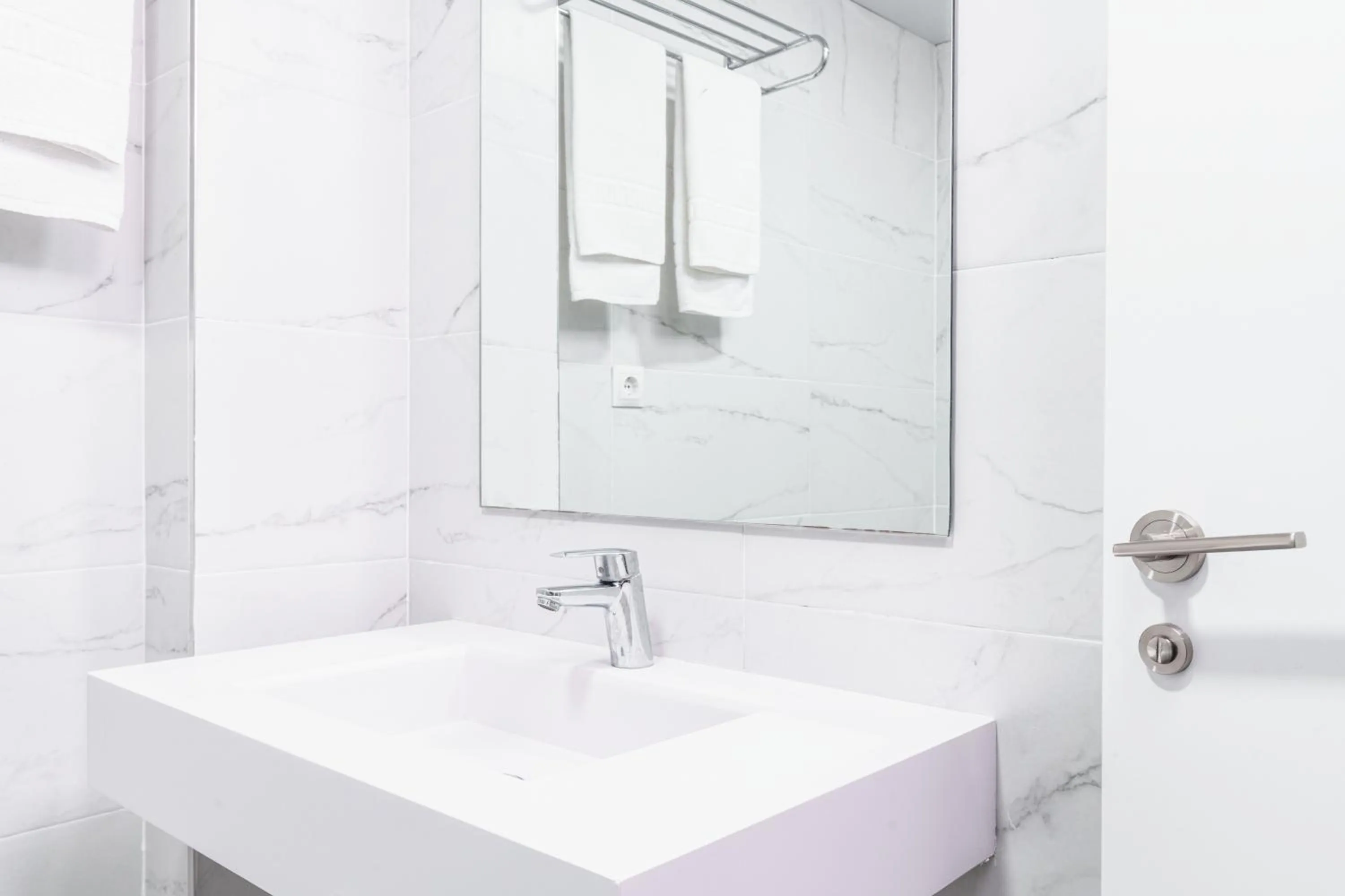 Bathroom in Apartamentos Maja