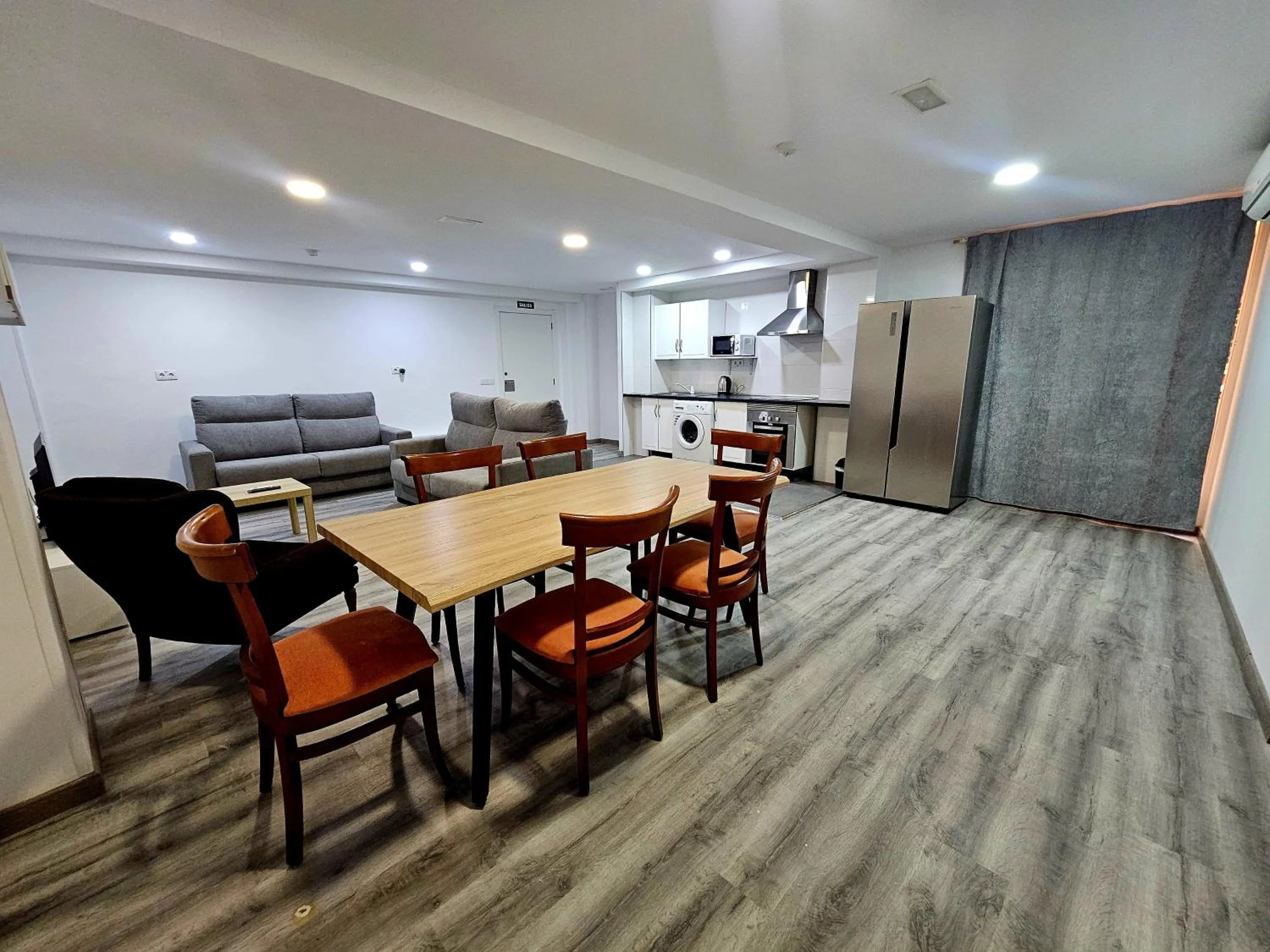 Kitchen or kitchenette in Apartamentos Maja