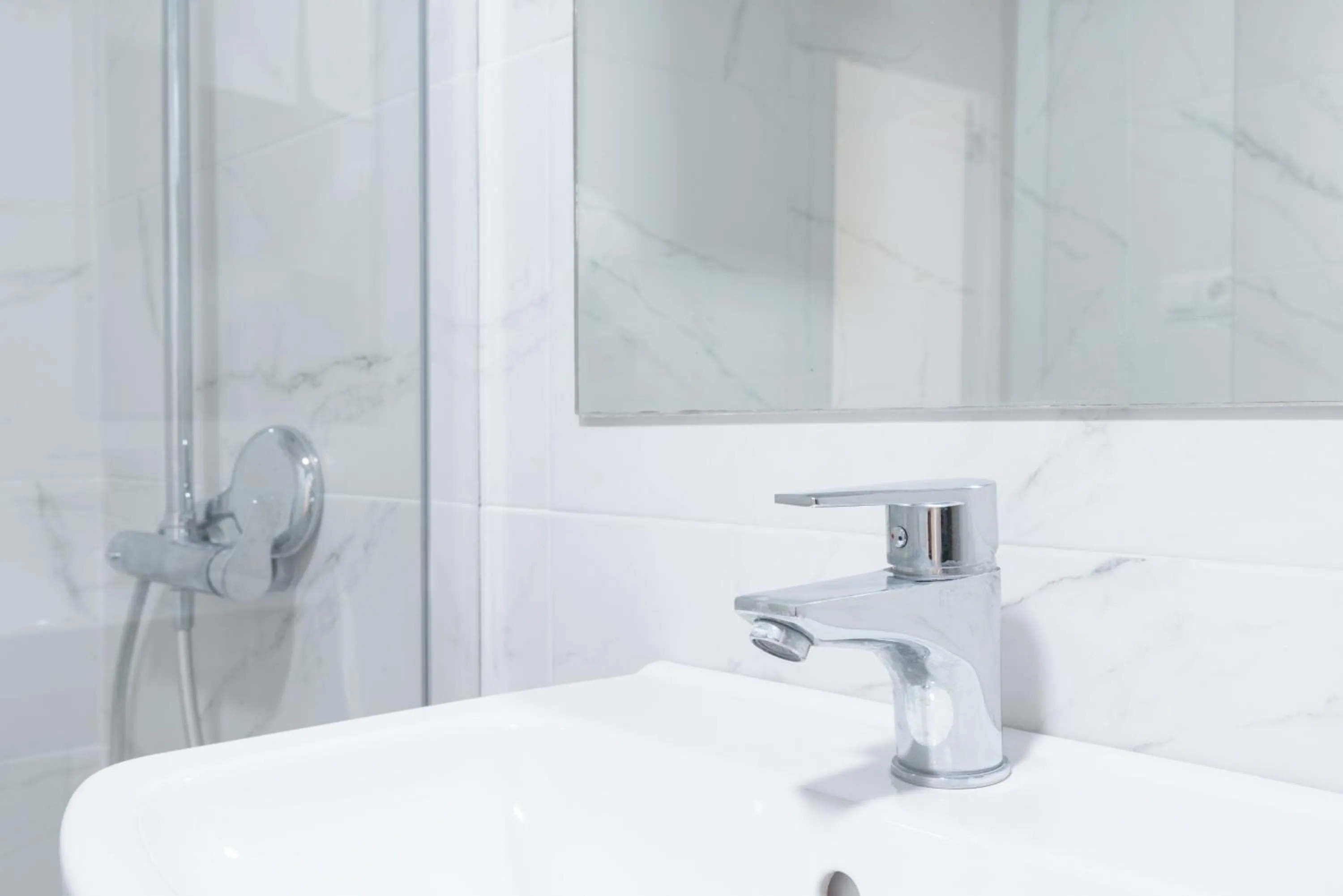 Bathroom, Bed in Apartamentos Maja