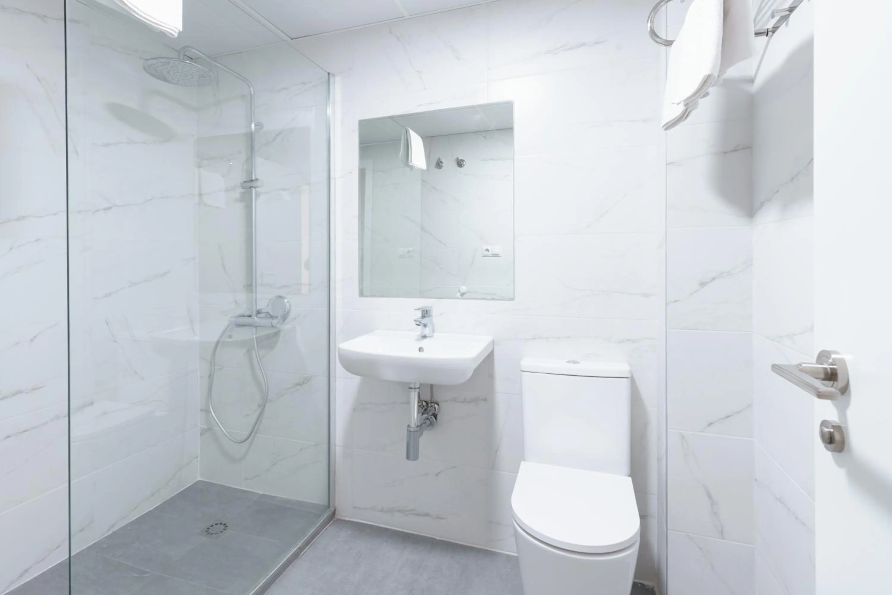 Shower in Apartamentos Maja