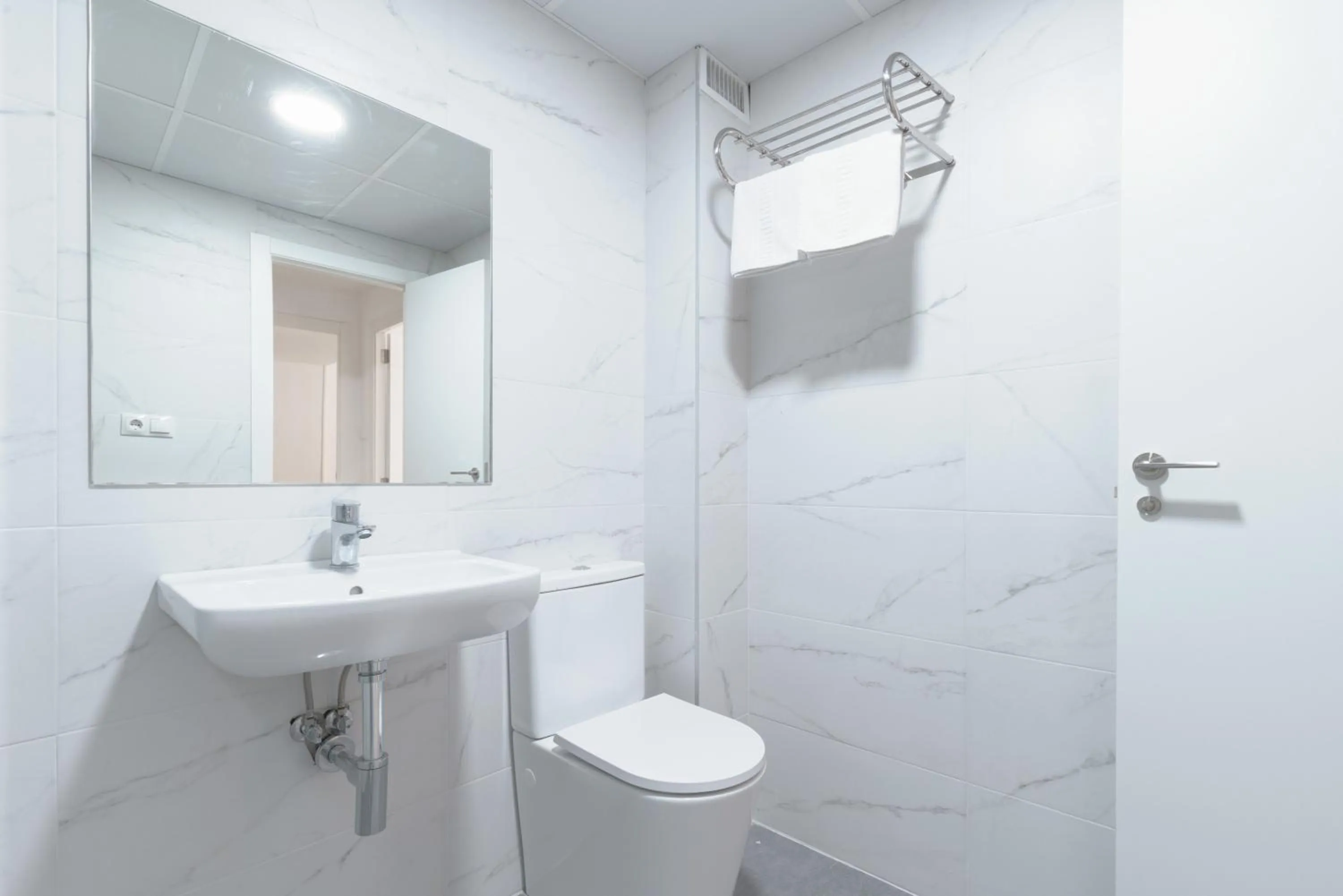 Shower in Apartamentos Maja