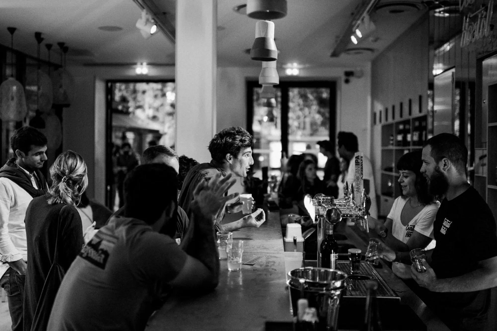 Lounge or bar in CENTRAL Hostel Bordeaux Centre