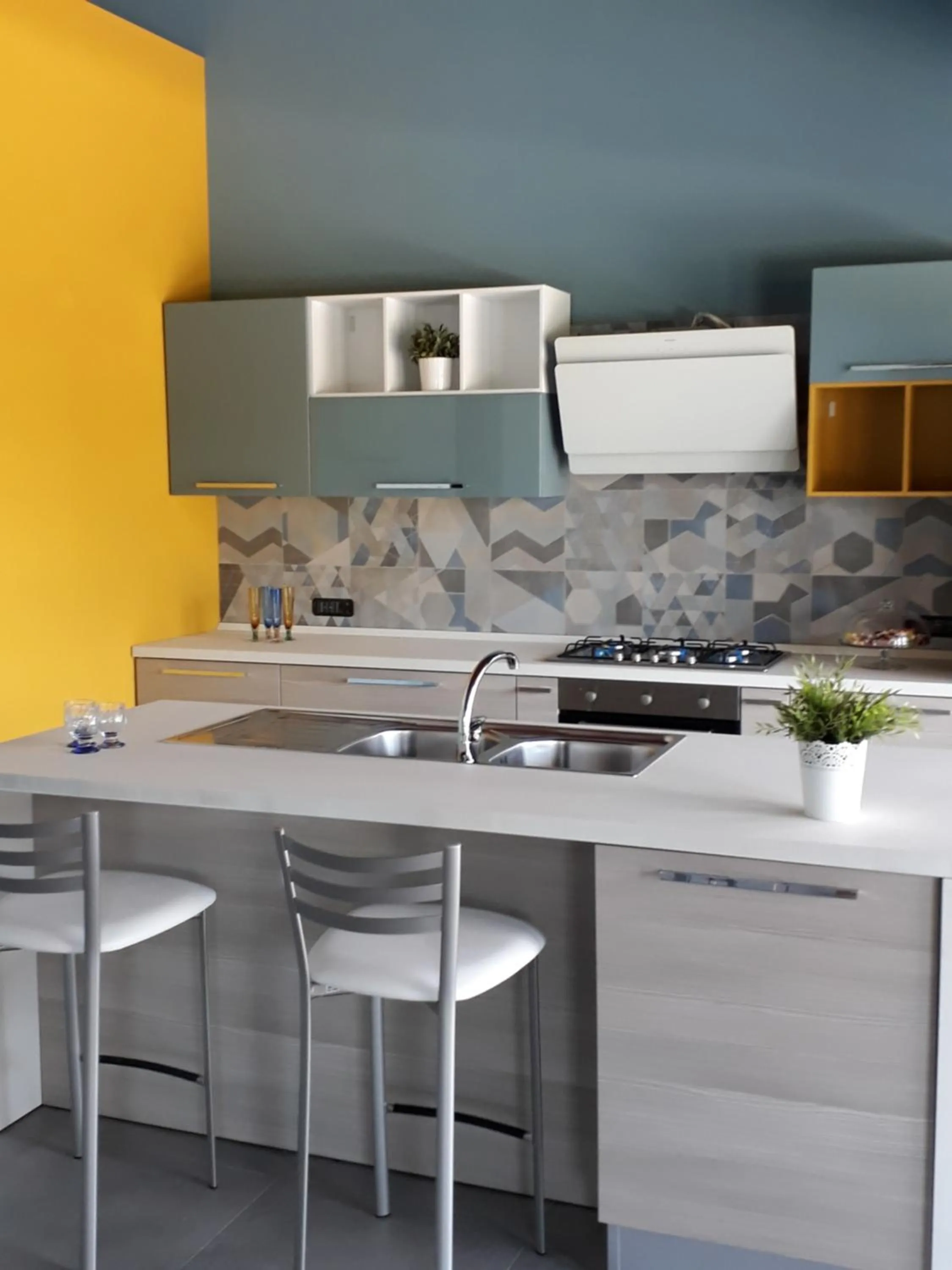 Communal kitchen in B&B A CASA DI ZIA LUISA