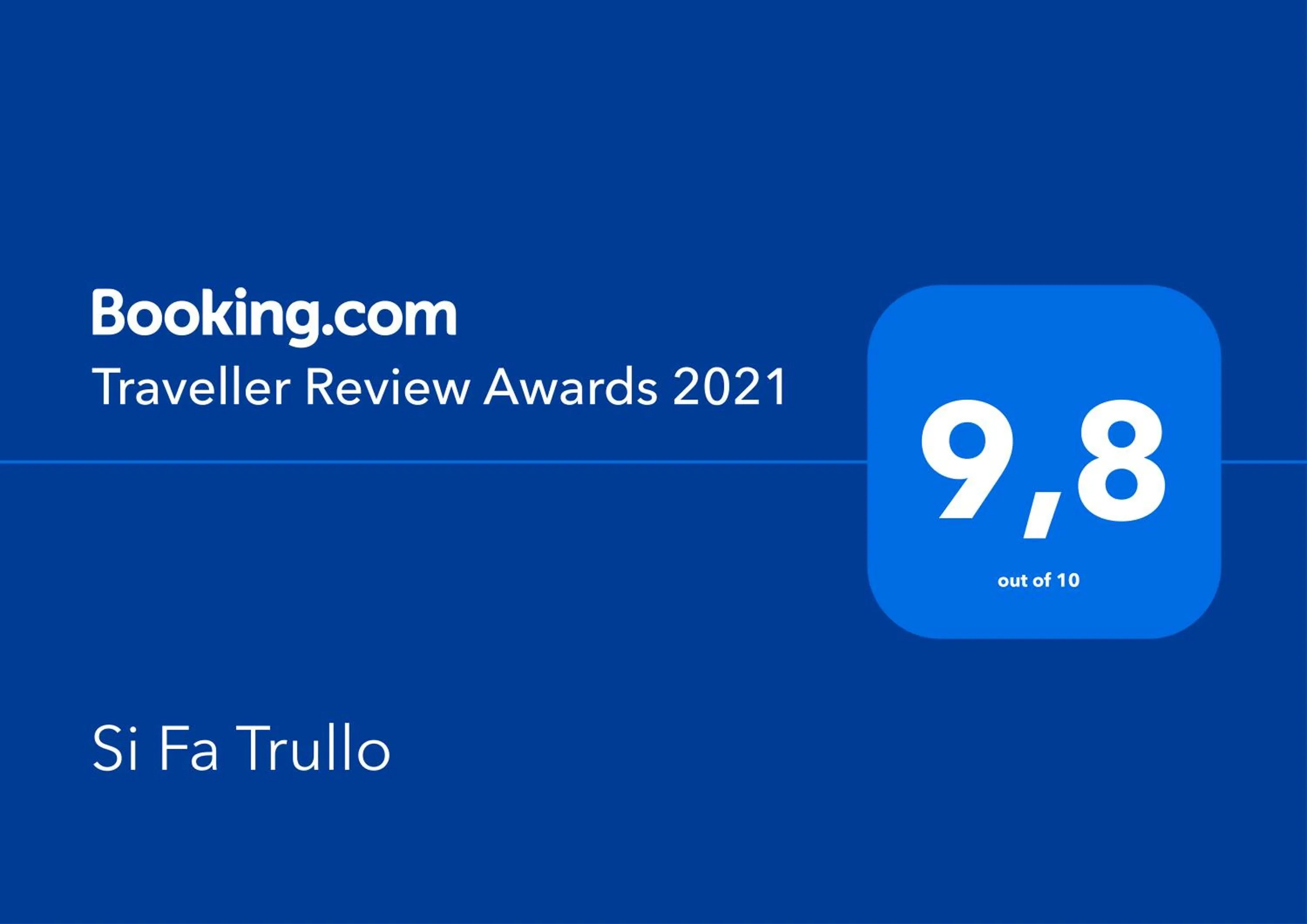 Certificate/Award in Si Fa Trullo