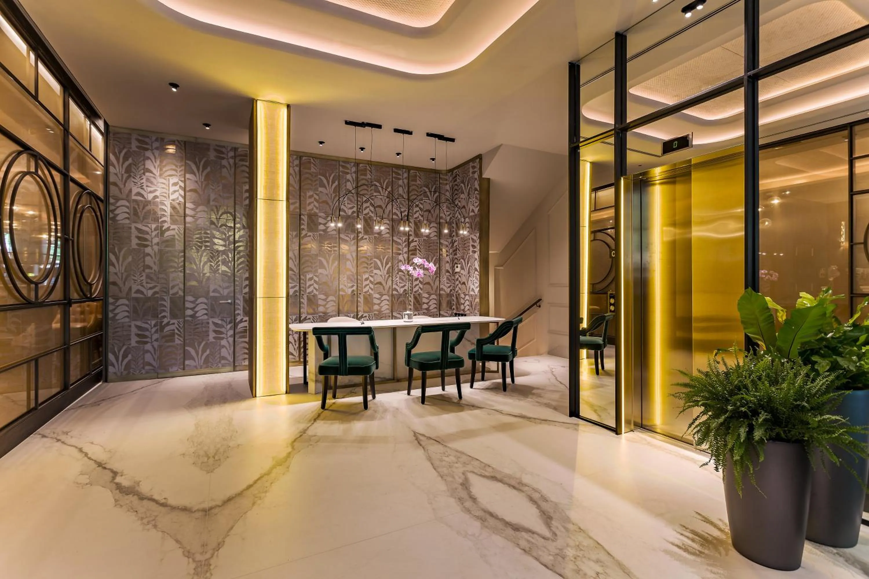 Lobby or reception in Room Mate Collection Gorka, San Sebastián