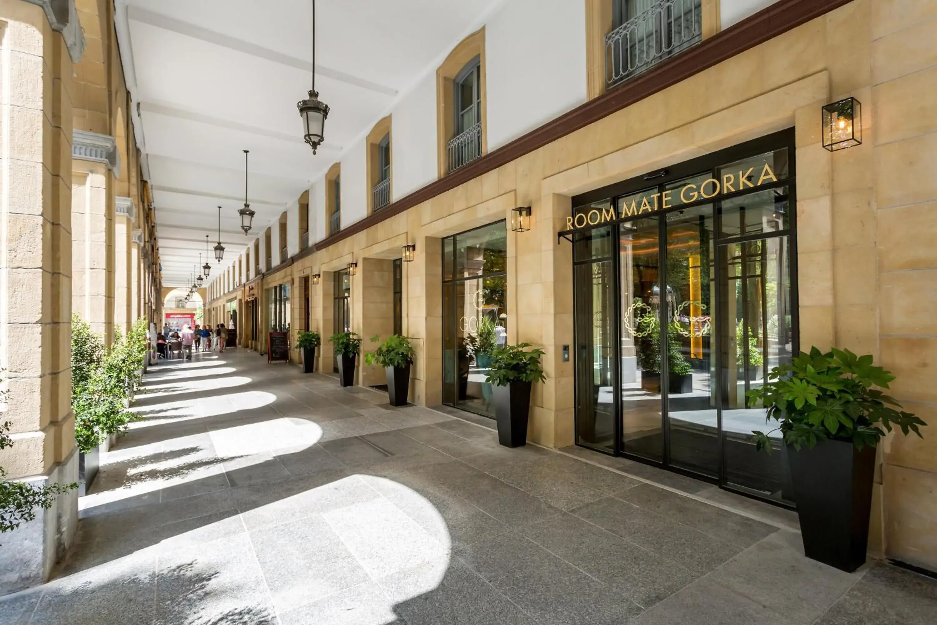 Property building in Room Mate Collection Gorka, San Sebastián Property building in Room Mate Collection Gorka, San Sebastián