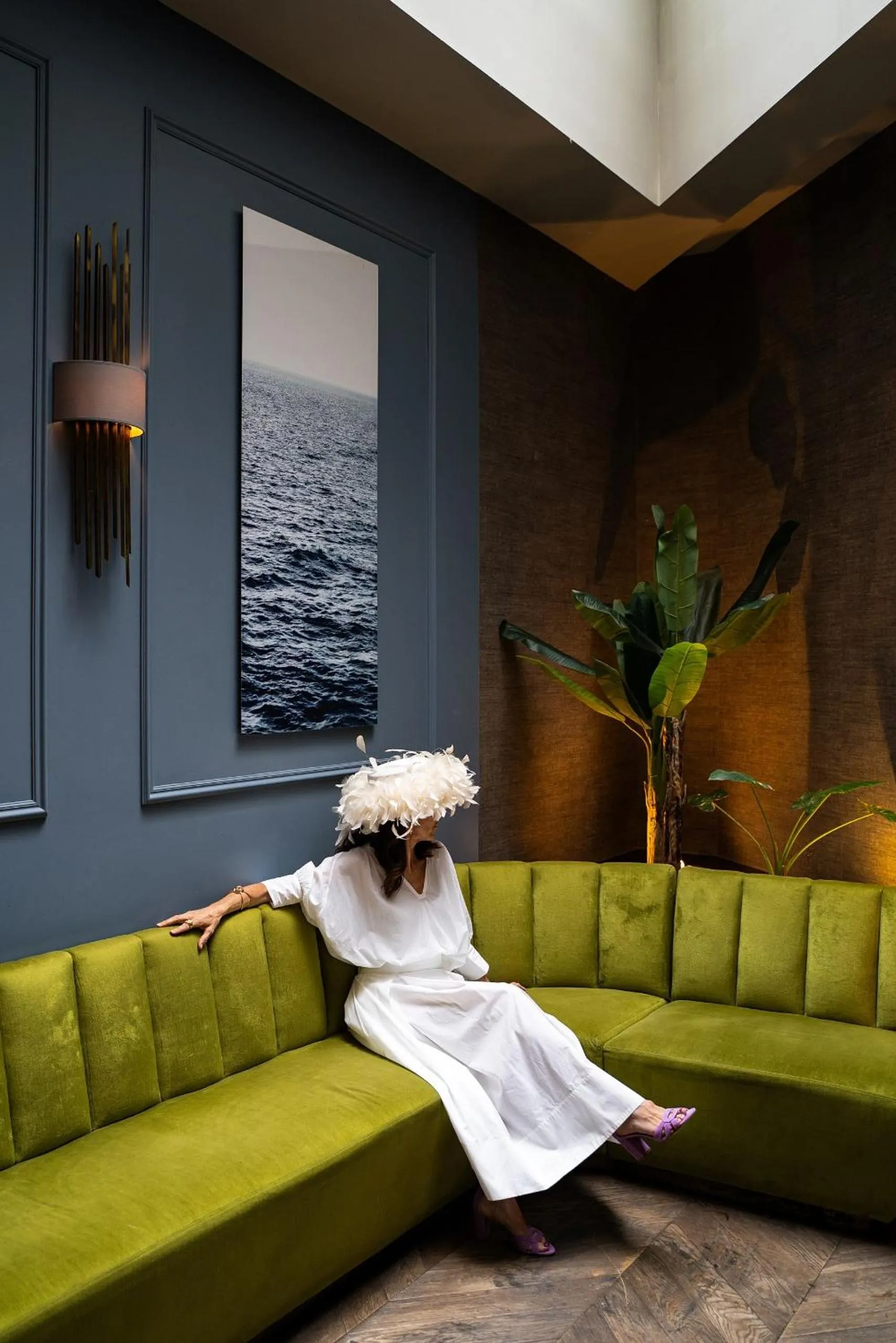 Seating area in Room Mate Collection Gorka, San Sebastián