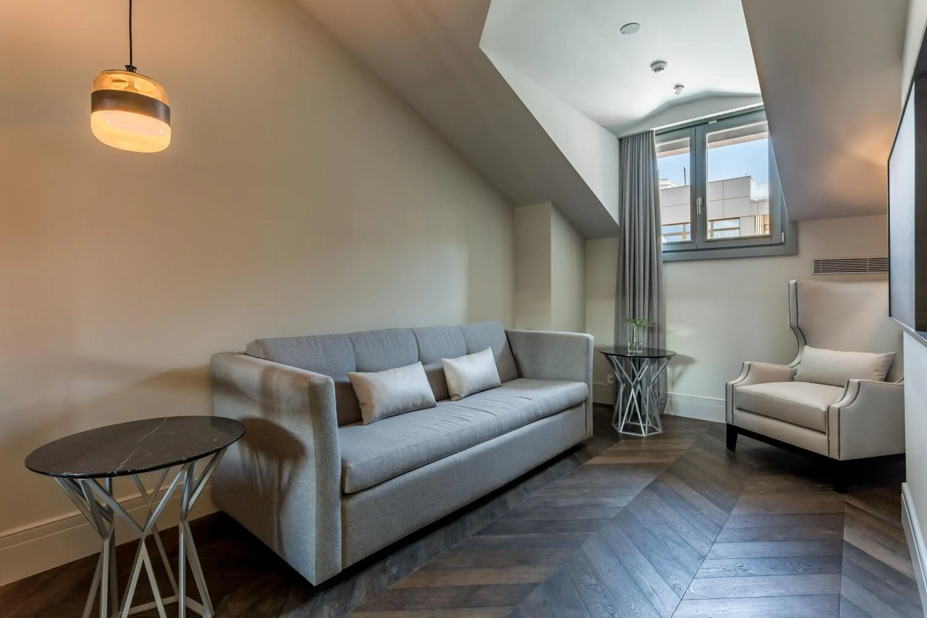 Living room in Room Mate Collection Gorka, San Sebastián Living room in Room Mate Collection Gorka, San Sebastián