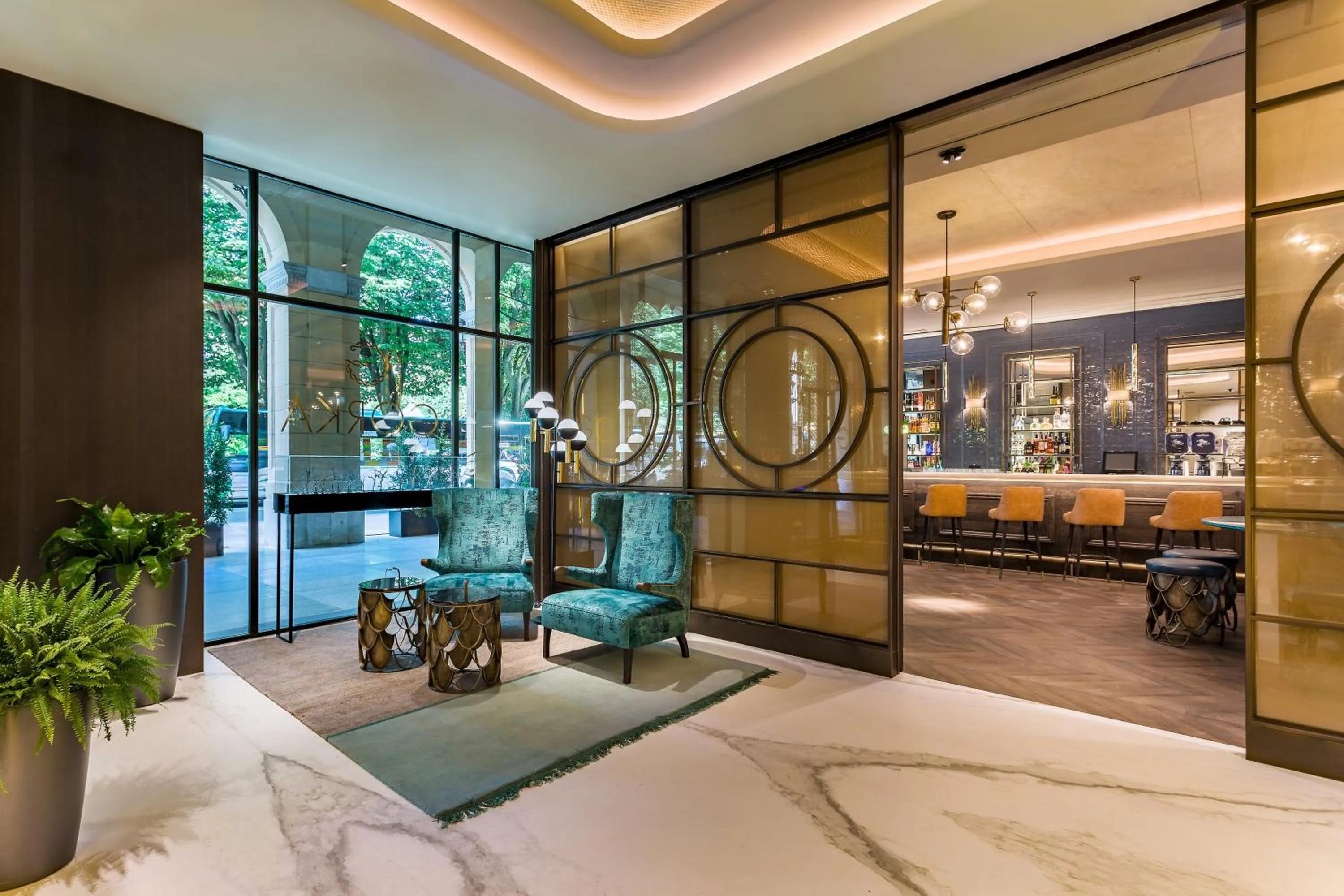 Seating area in Room Mate Collection Gorka, San Sebastián