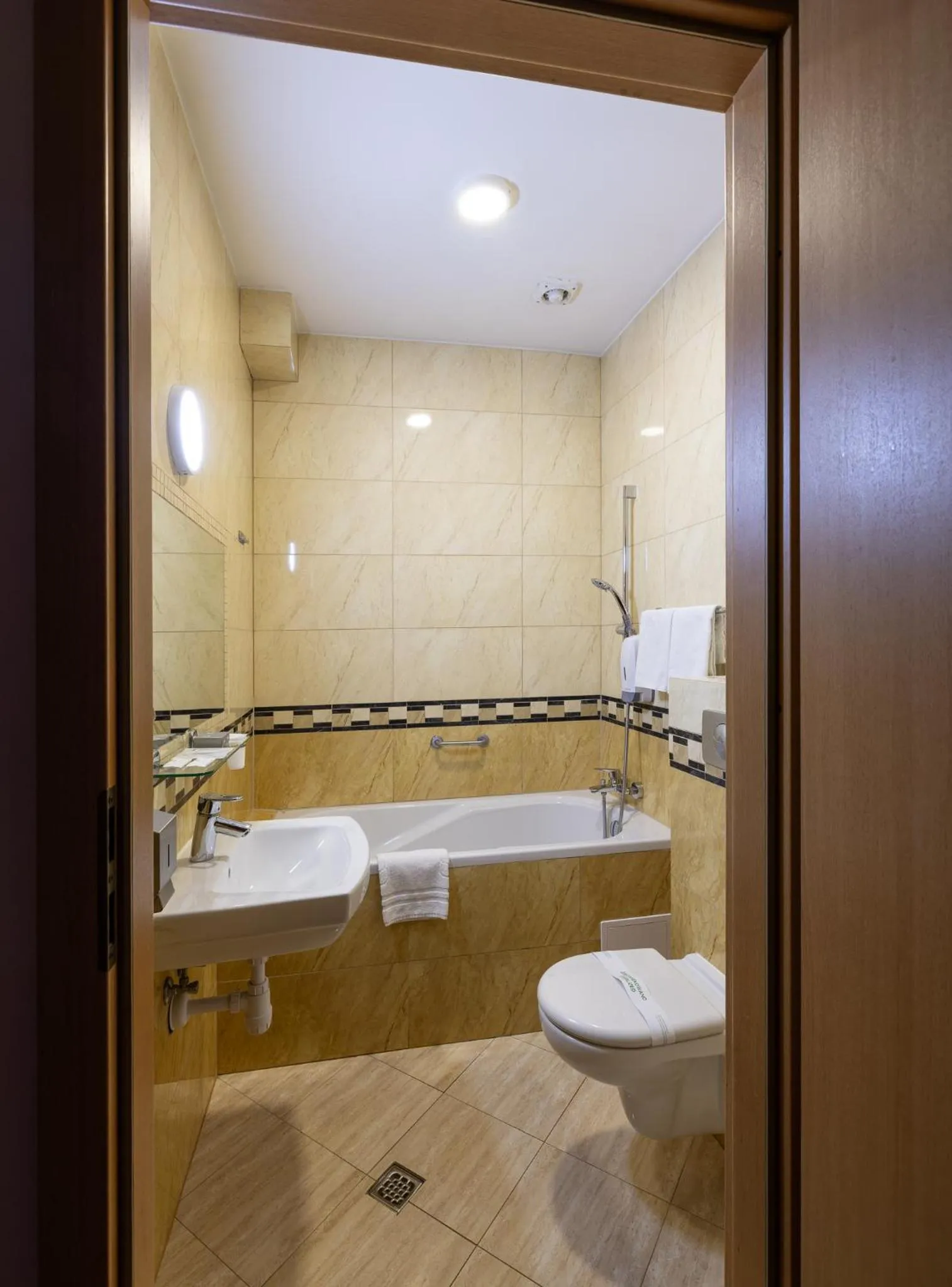 Toilet in Hotel Orbita