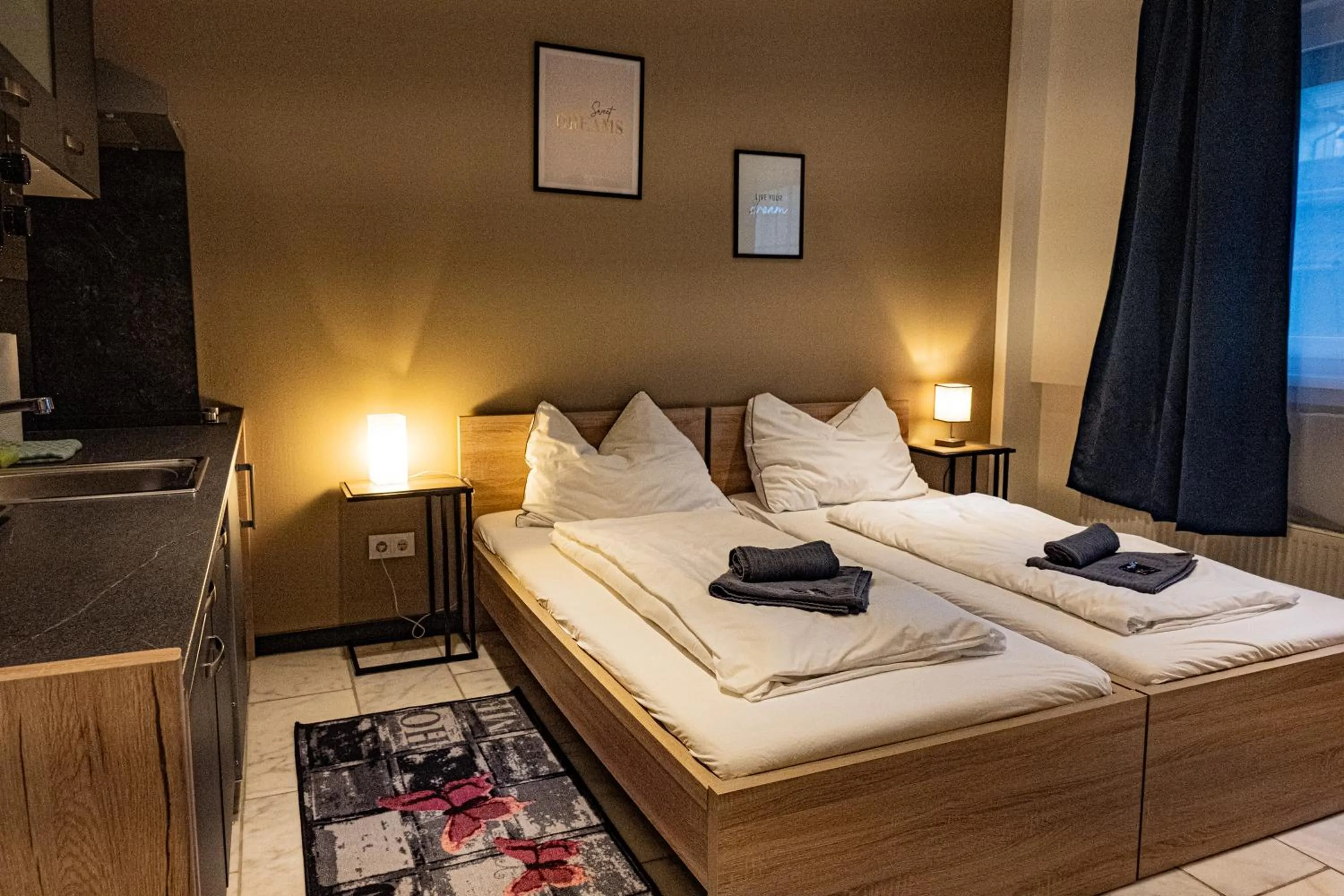 Bed in Landhotel Mariensäule