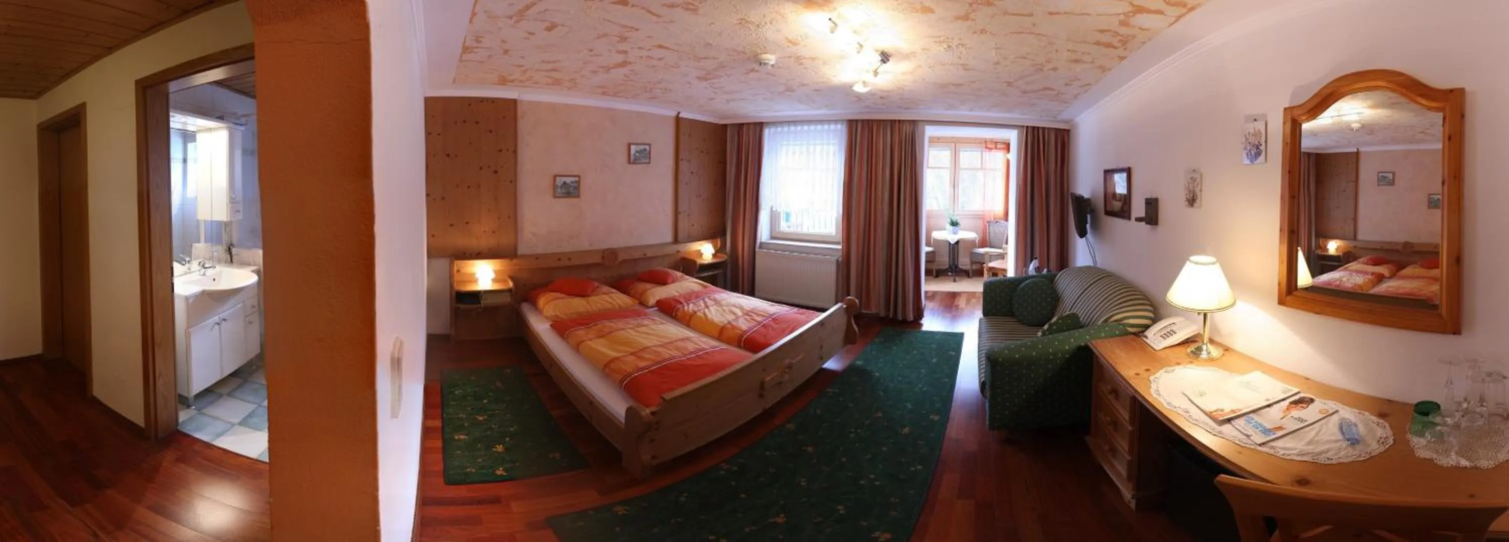 Photo of the whole room, Bed in Landhotel Mariensäule