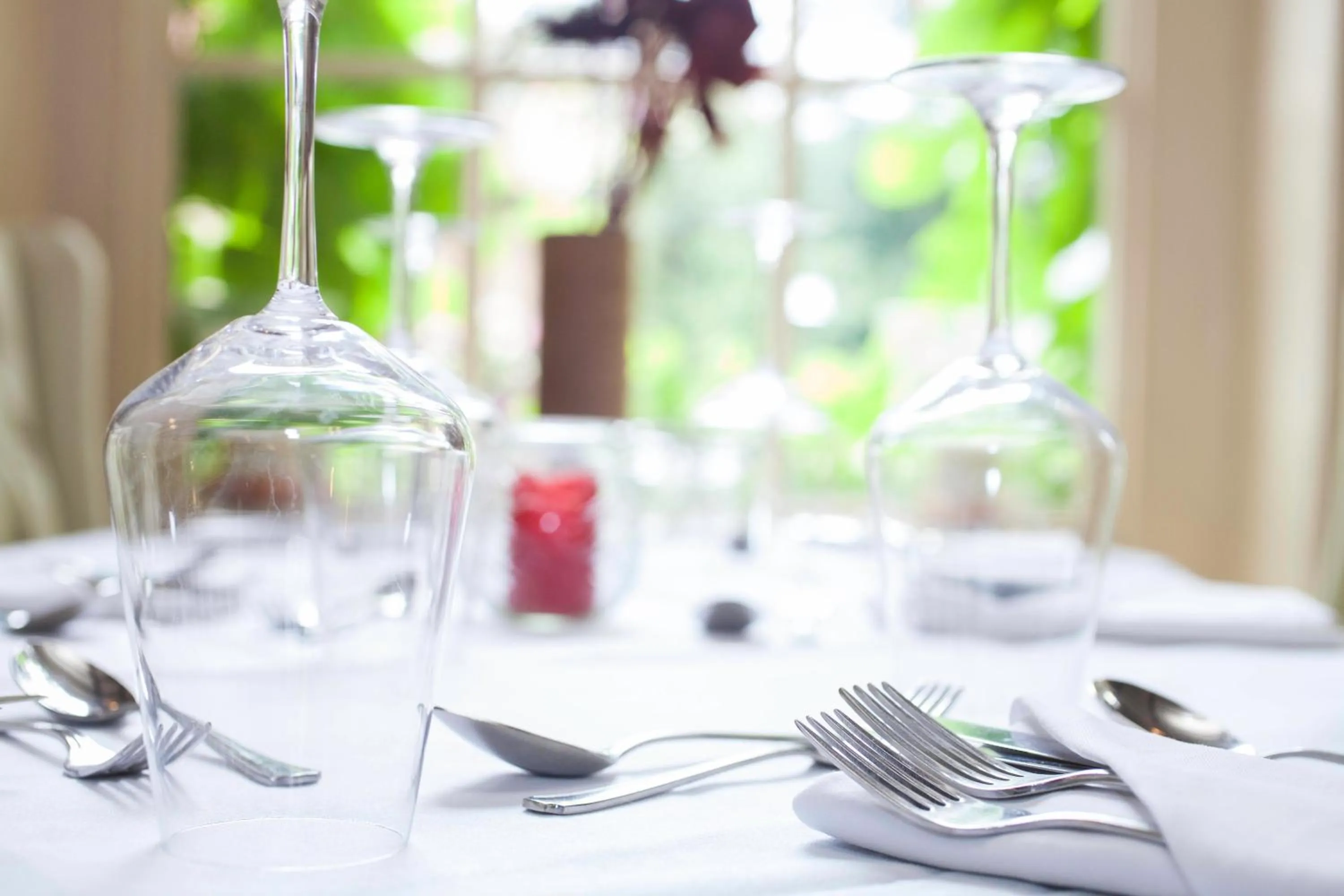 Dining area in The Castle Inn Hotel Bramber