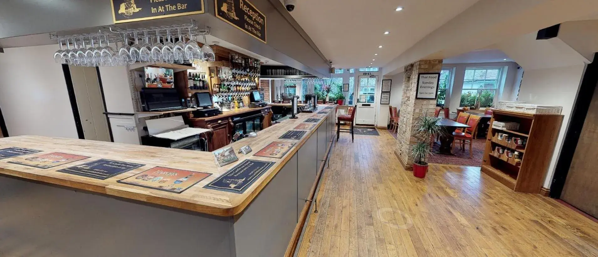 Lounge or bar in The Castle Inn Hotel Bramber Lounge or bar in The Castle Inn Hotel Bramber