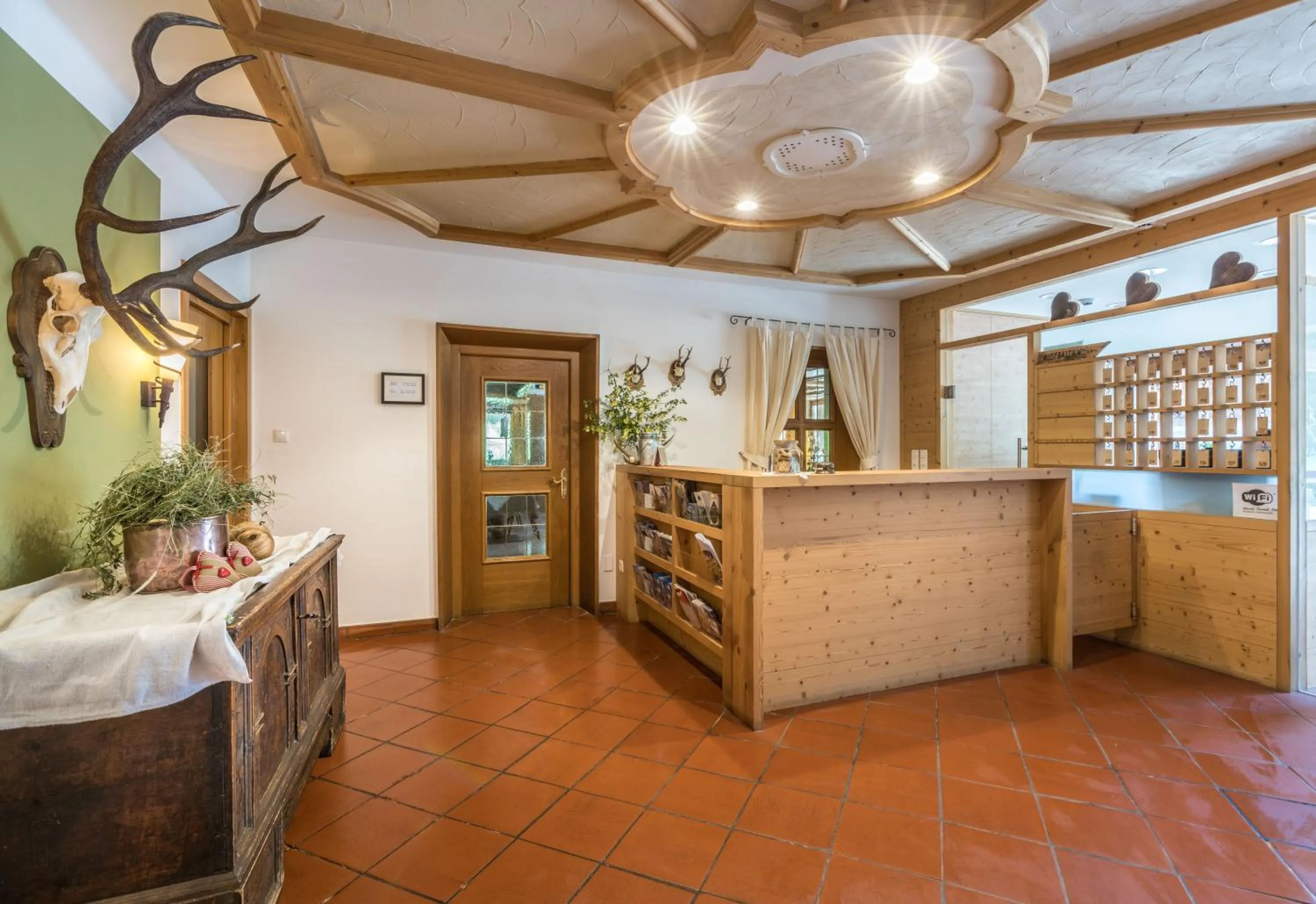 On site in Hotel Alpenrast