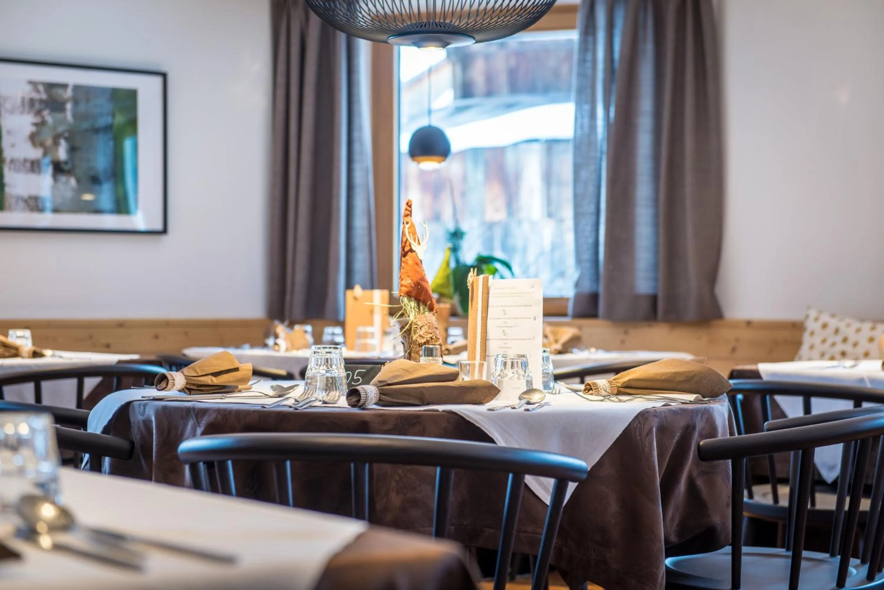 Patio in Hotel Alpenrast