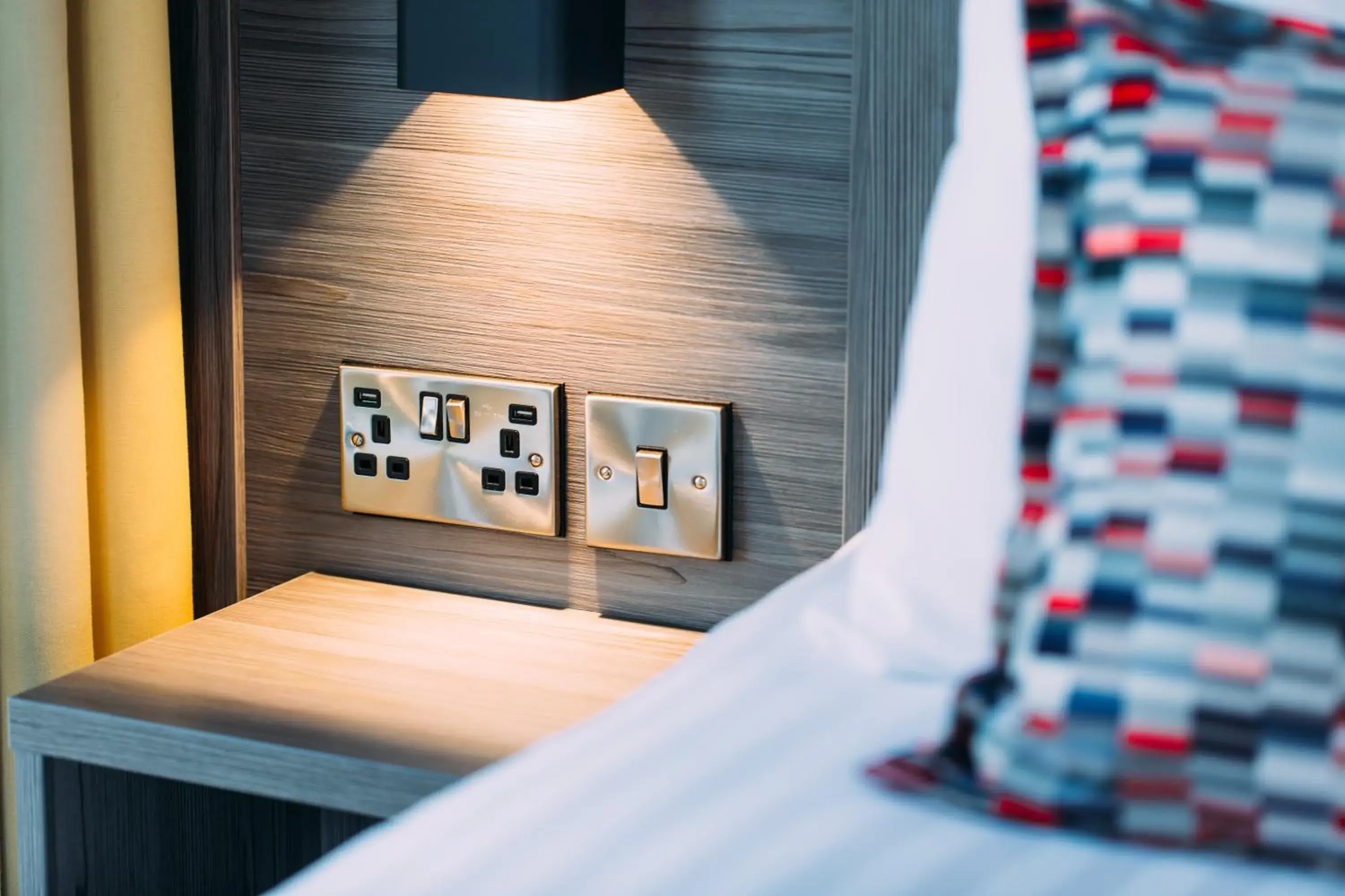 Decorative detail, Bed in Armagh City Hotel Decorative detail, Bed in Armagh City Hotel