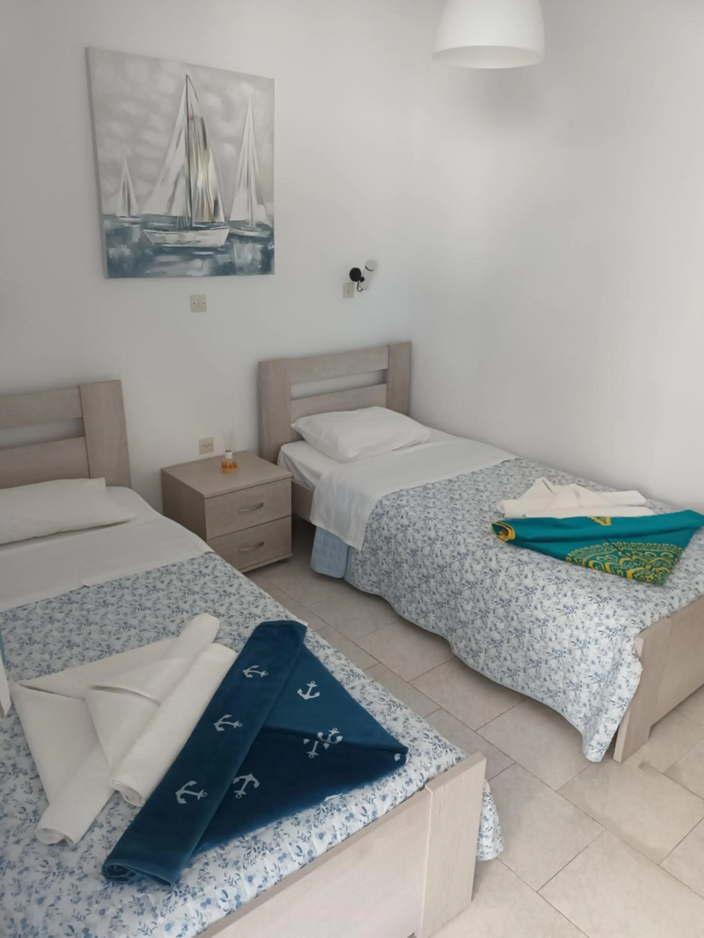 Bed in Holidays in Paros