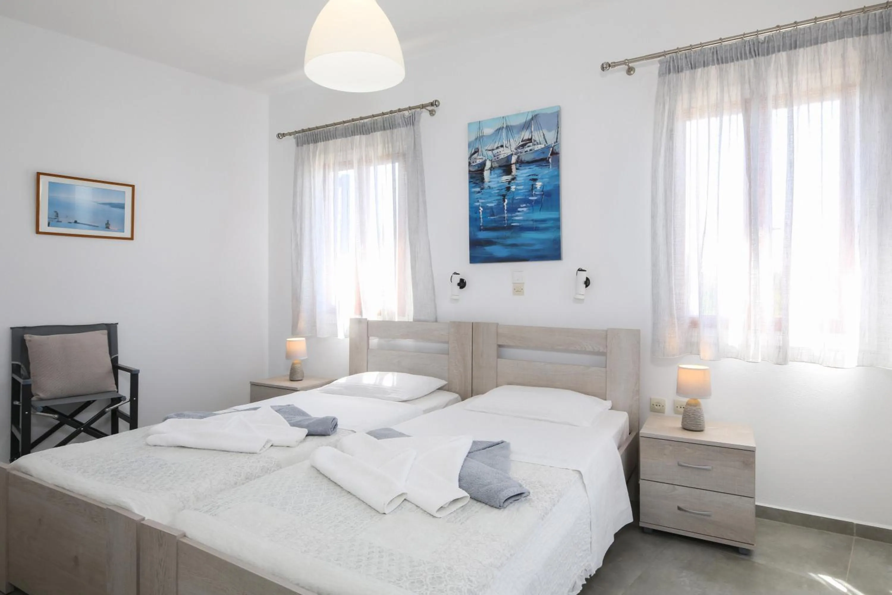 Bed in Holidays in Paros