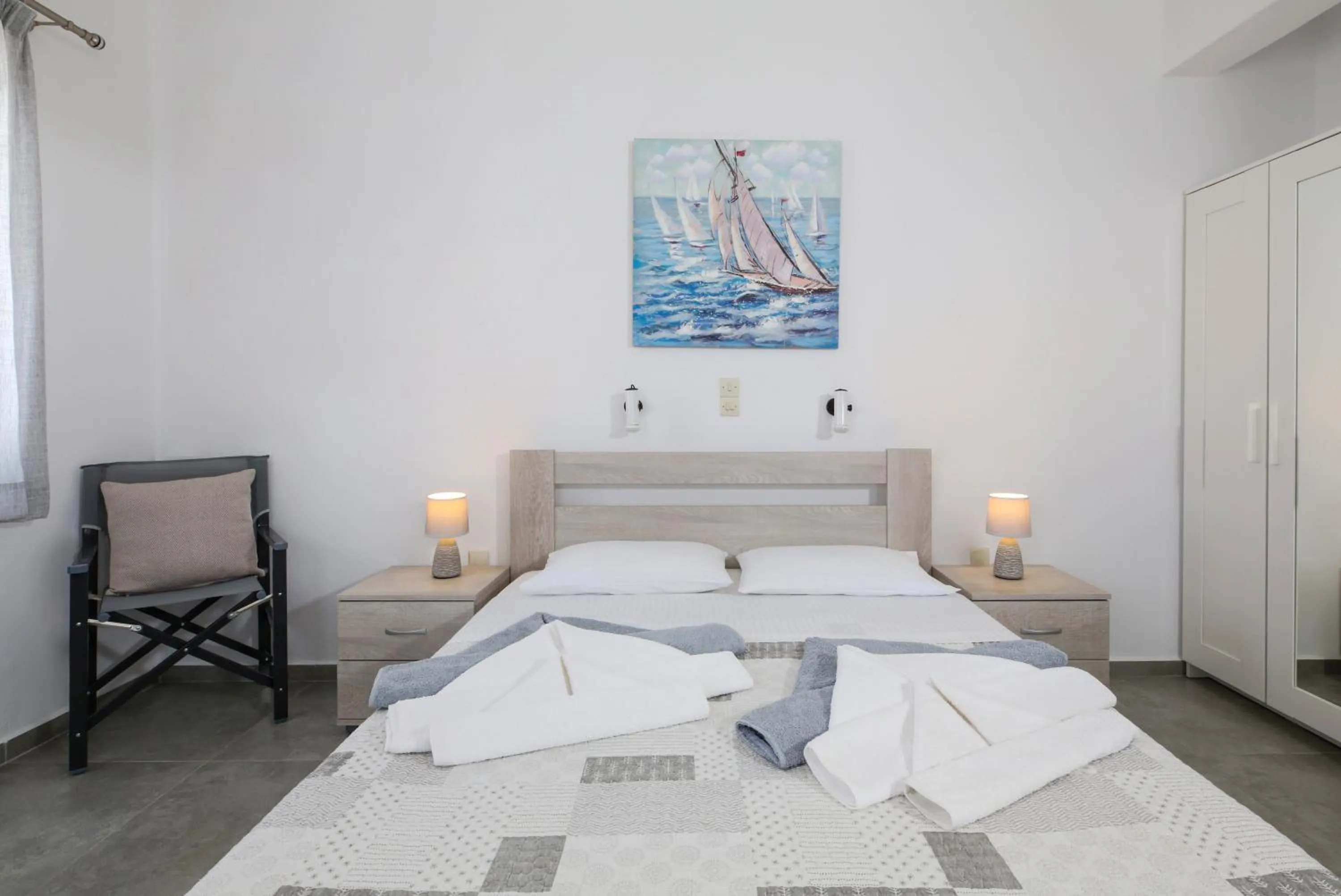 Bed in Holidays in Paros
