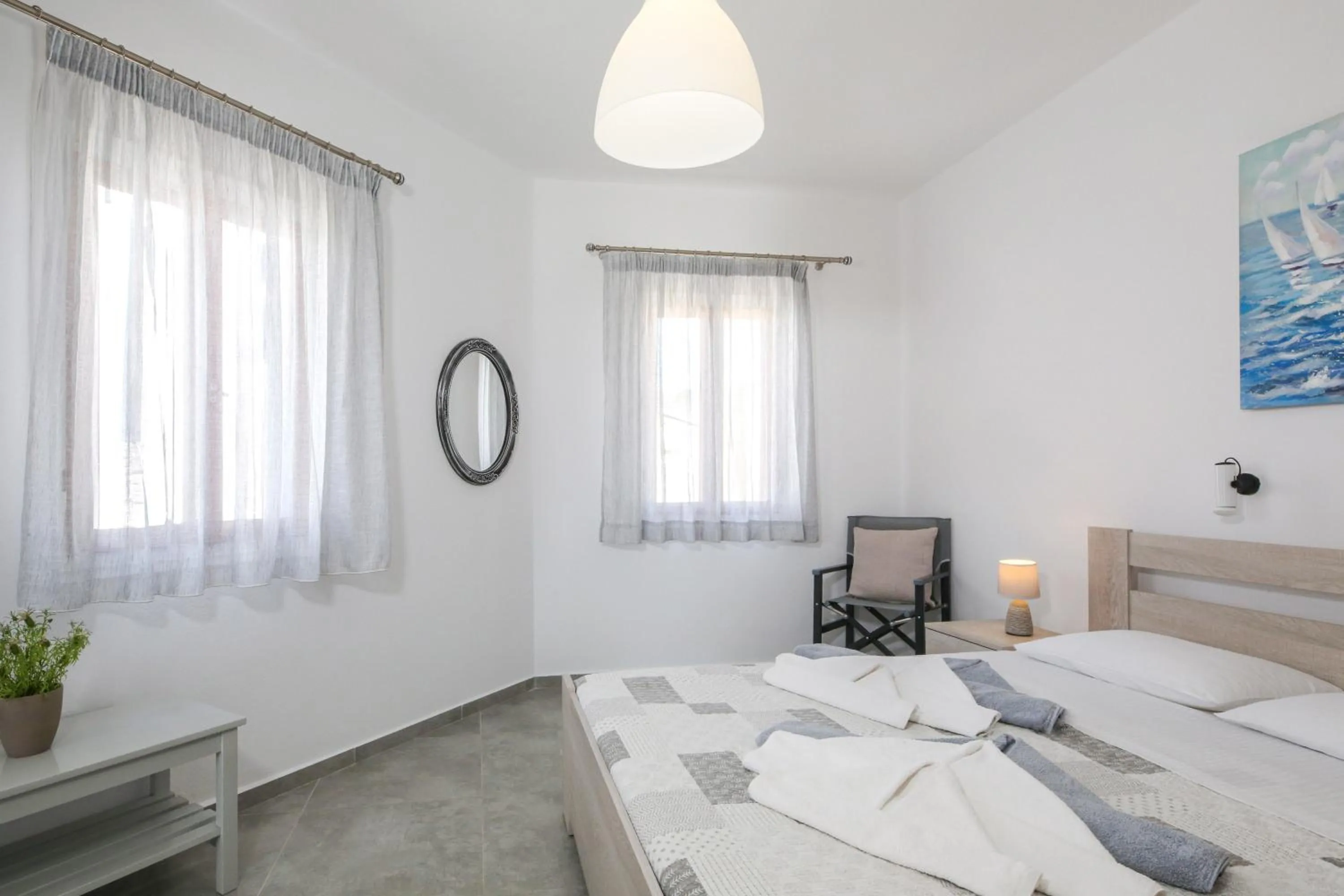 Bed in Holidays in Paros