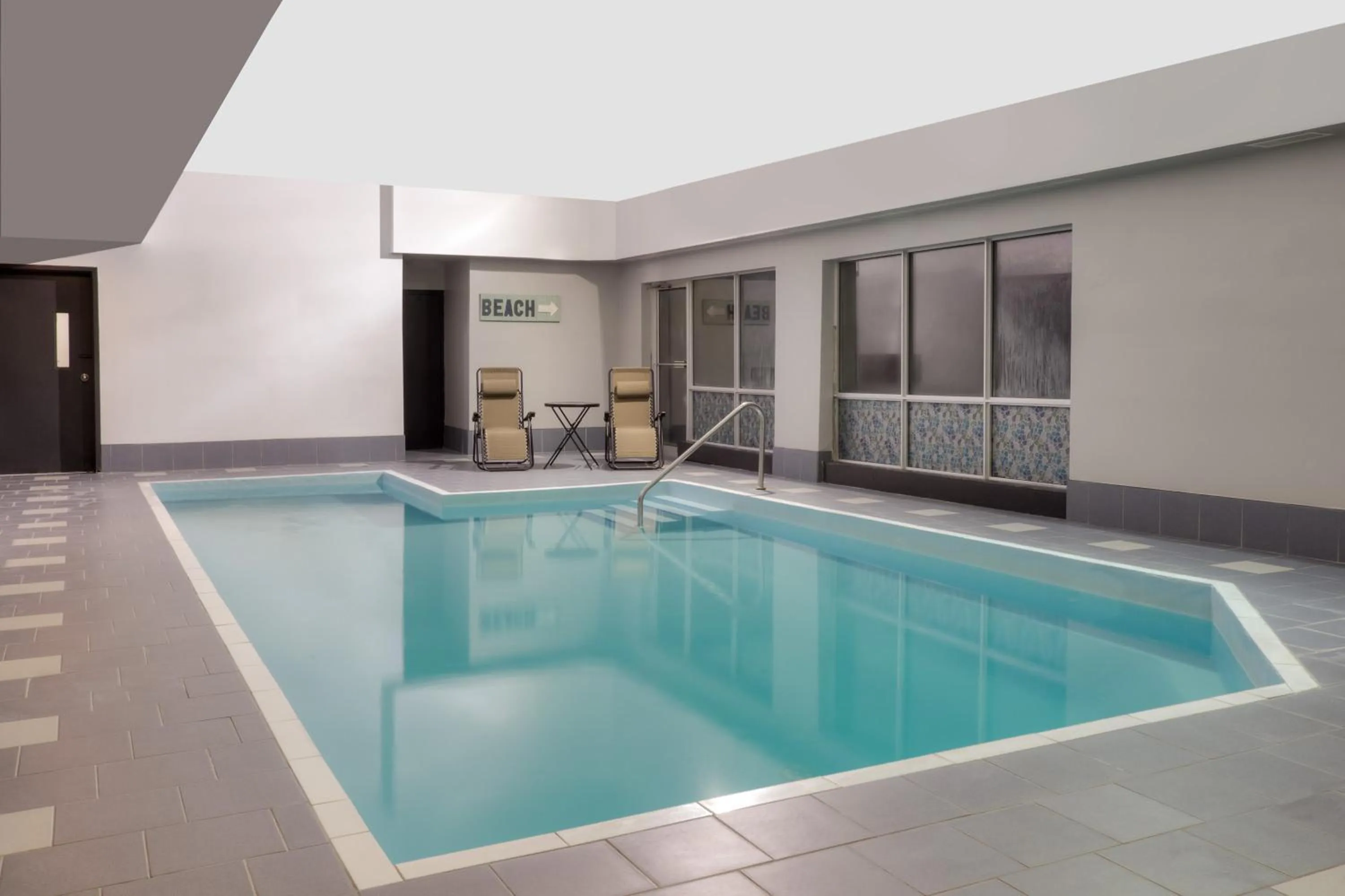 Swimming pool in Travelodge by Wyndham Miramichi New Brunswick
