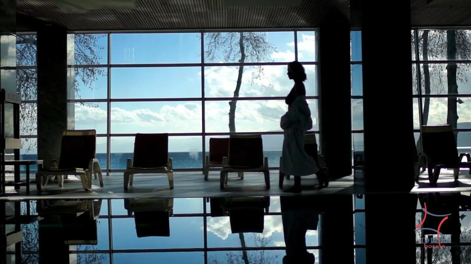 Pool view in Hotel Drim & SPA Pool view in Hotel Drim & SPA