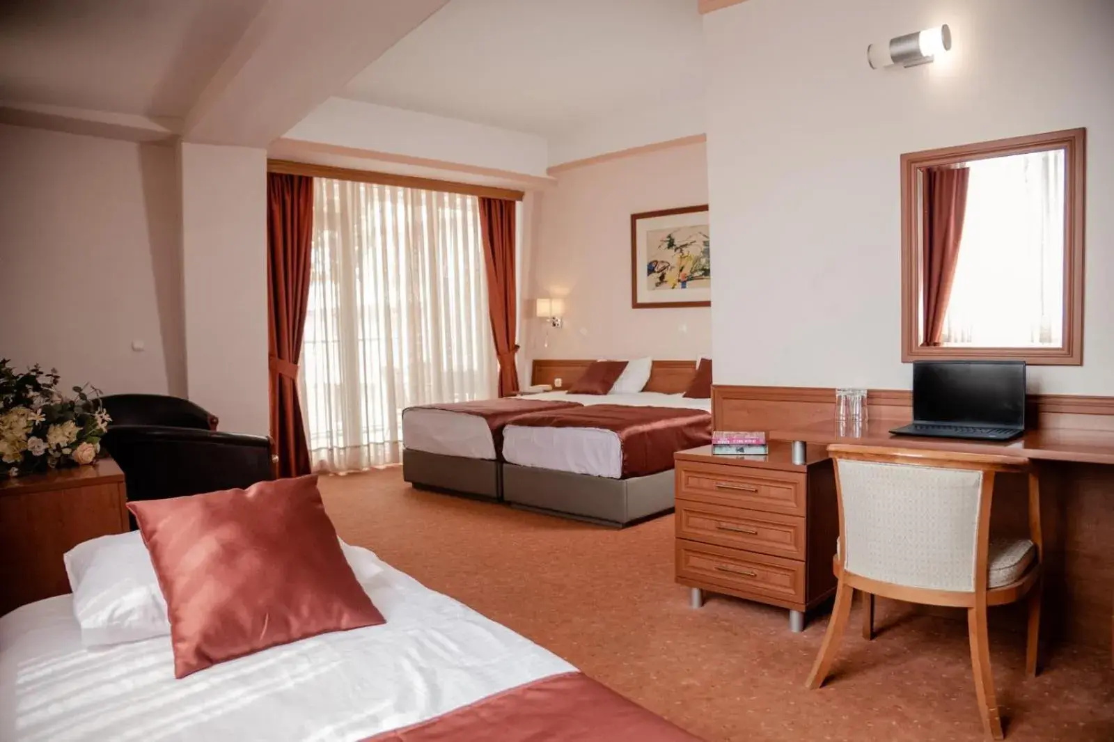 Bed in Hotel Drim & SPA Bed in Hotel Drim & SPA