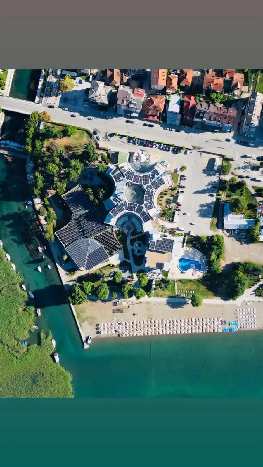 Property building in Hotel Drim & SPA Property building in Hotel Drim & SPA