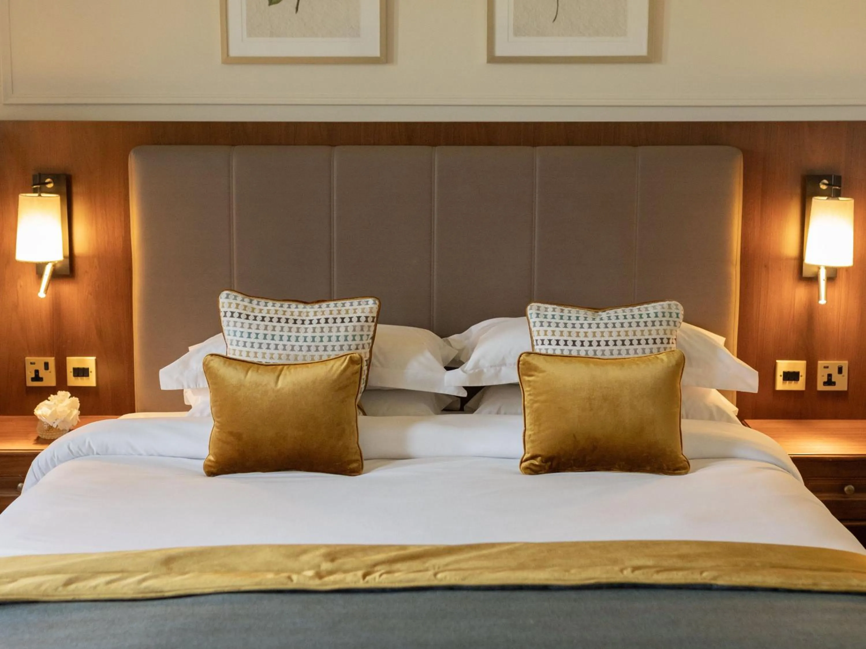 Bed in Lough Erne Resort