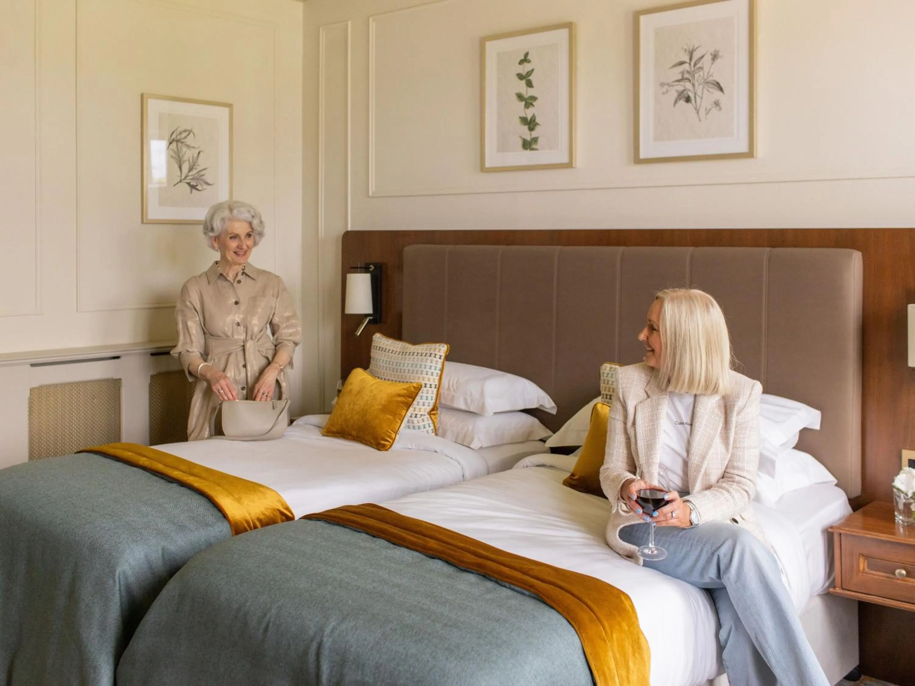 Bed in Lough Erne Resort