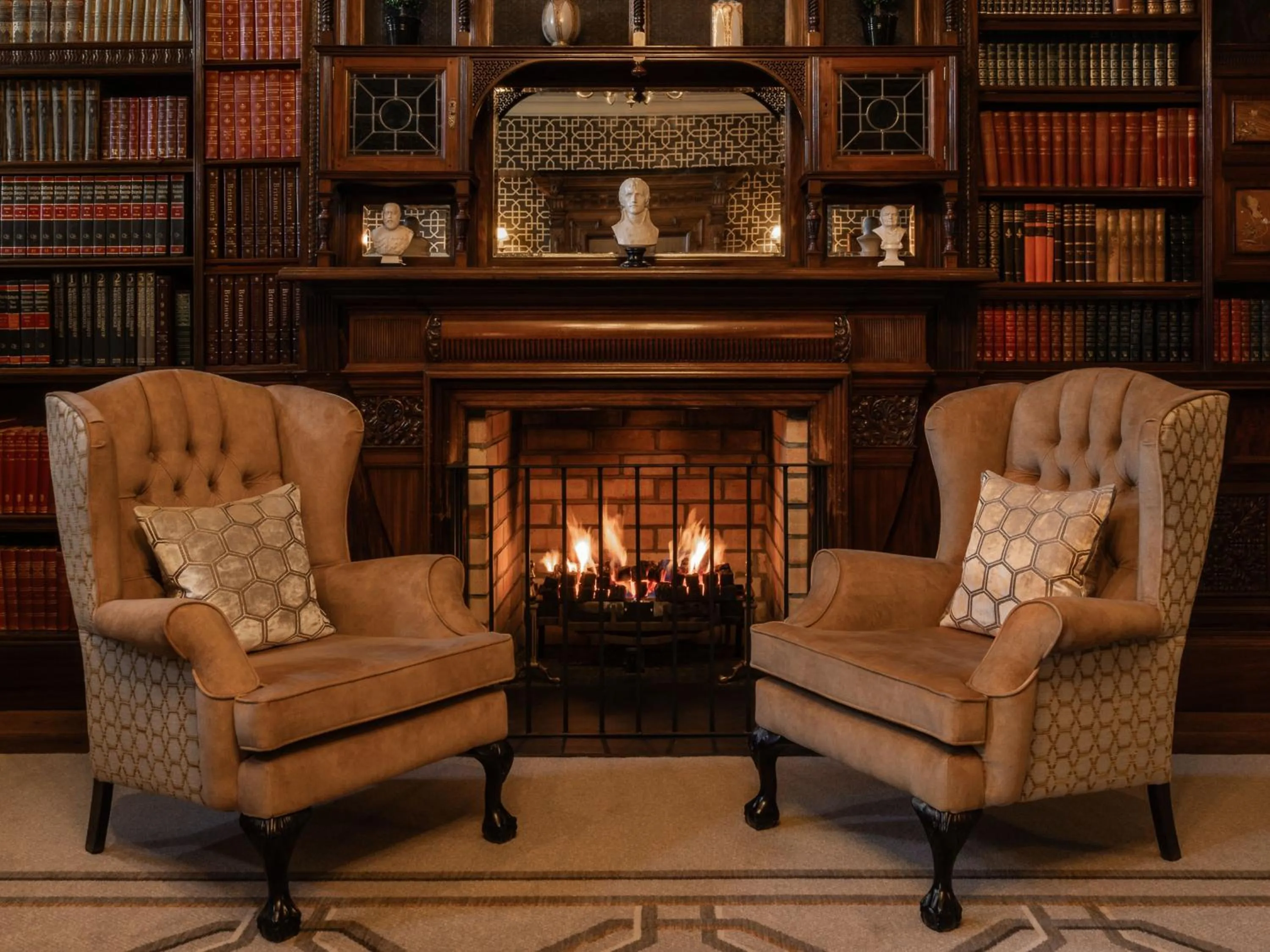 Library in Lough Erne Resort
