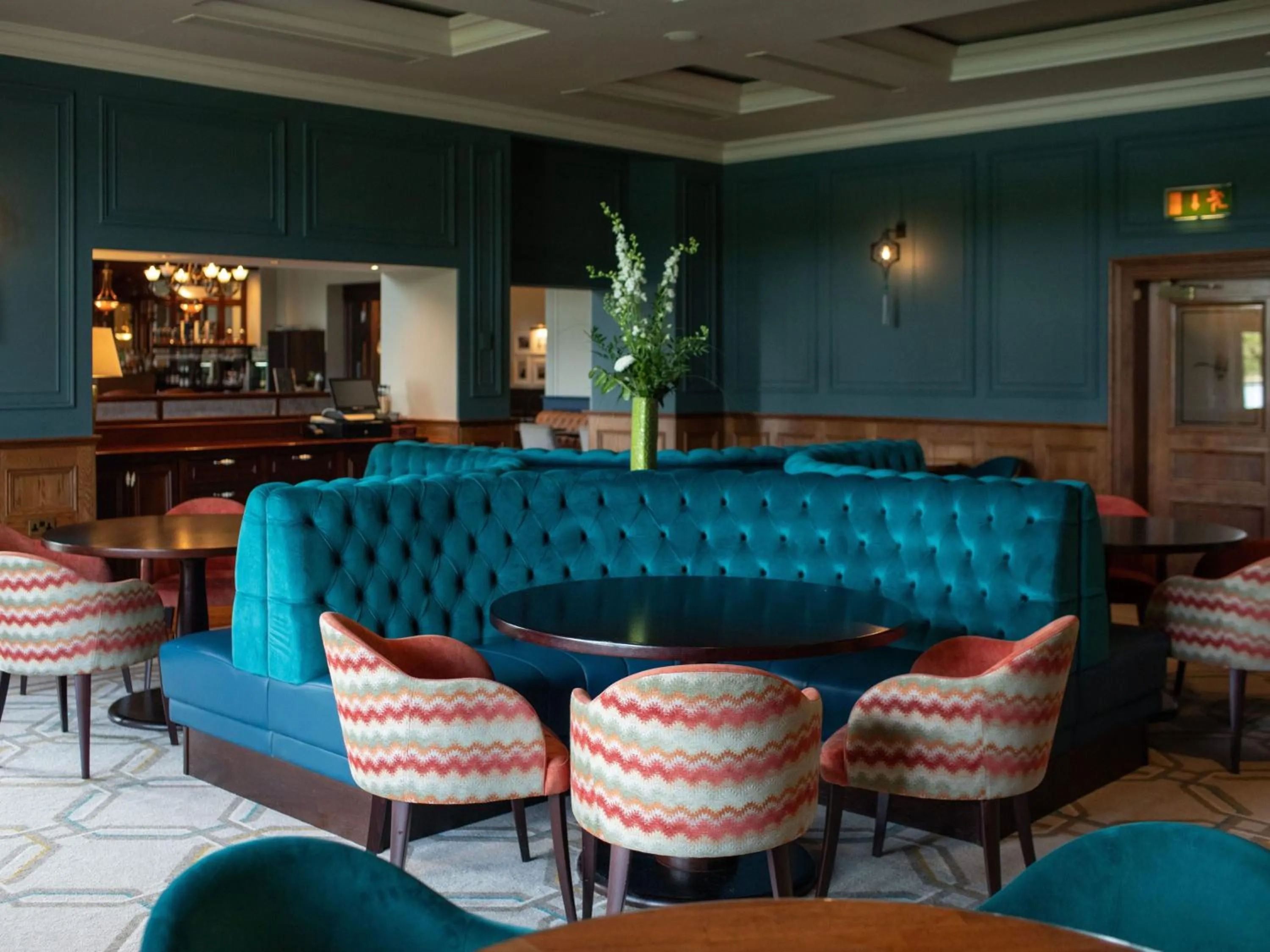 Lounge or bar in Lough Erne Resort
