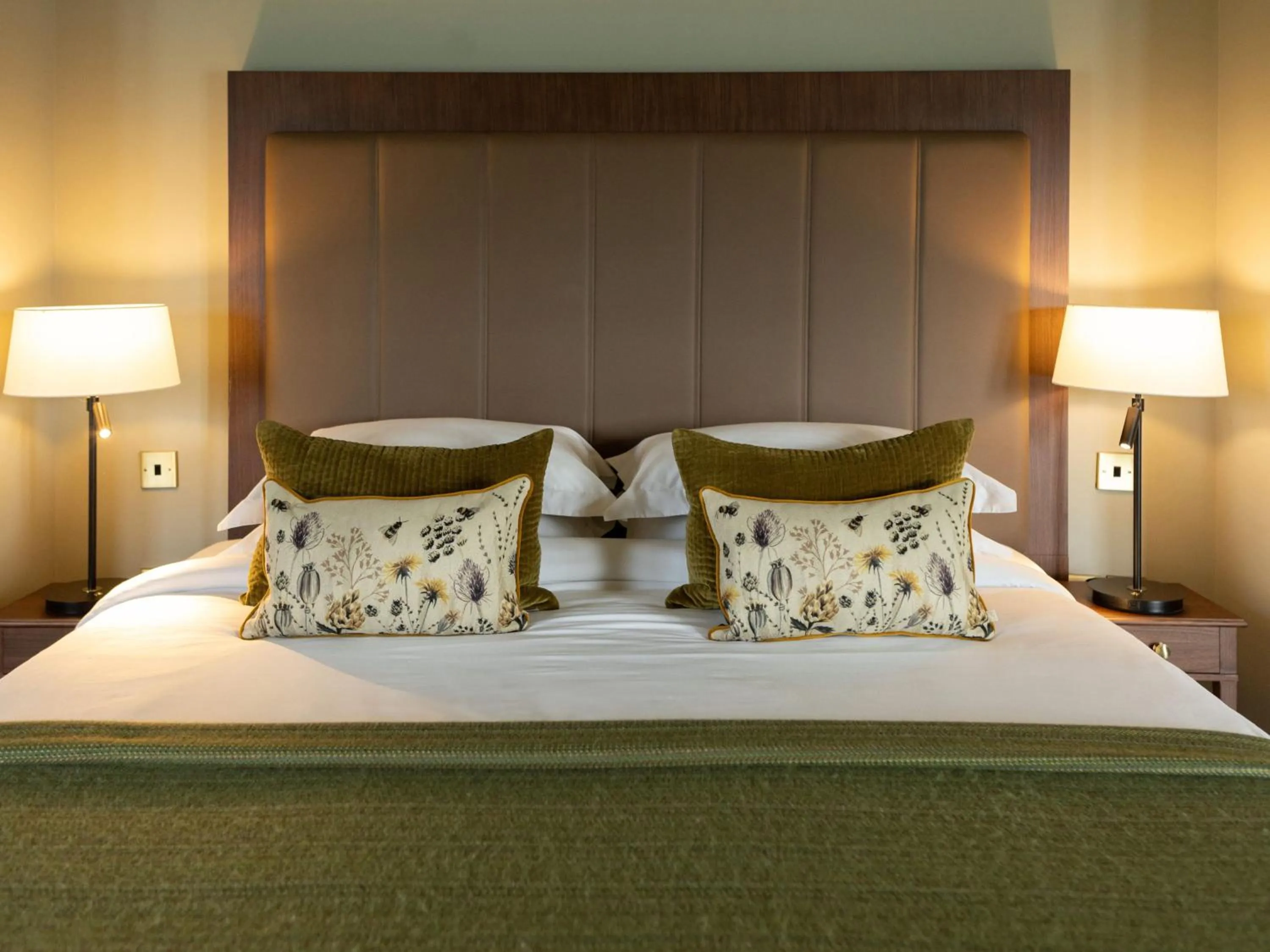Bed in Lough Erne Resort