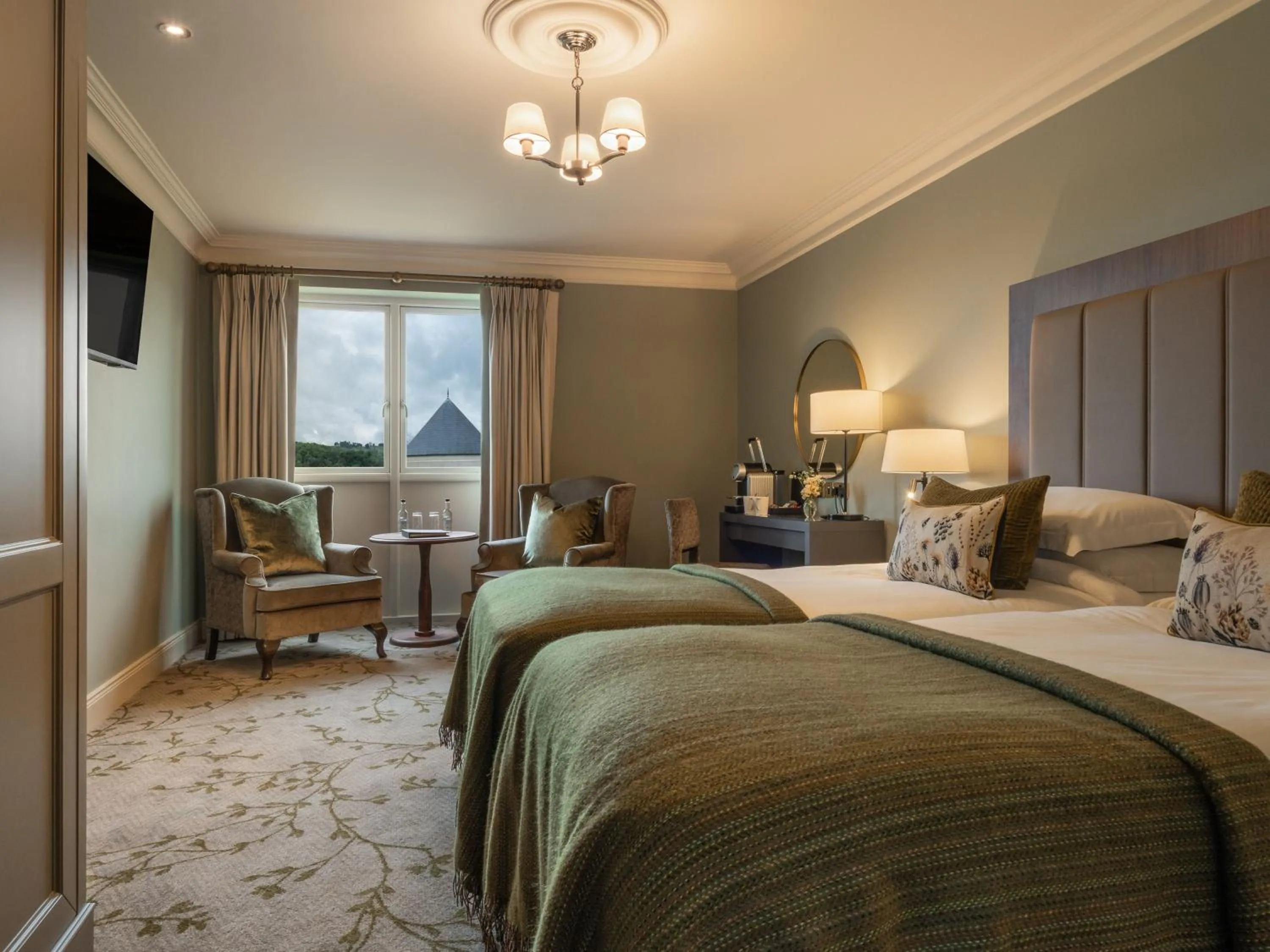 Bed in Lough Erne Resort
