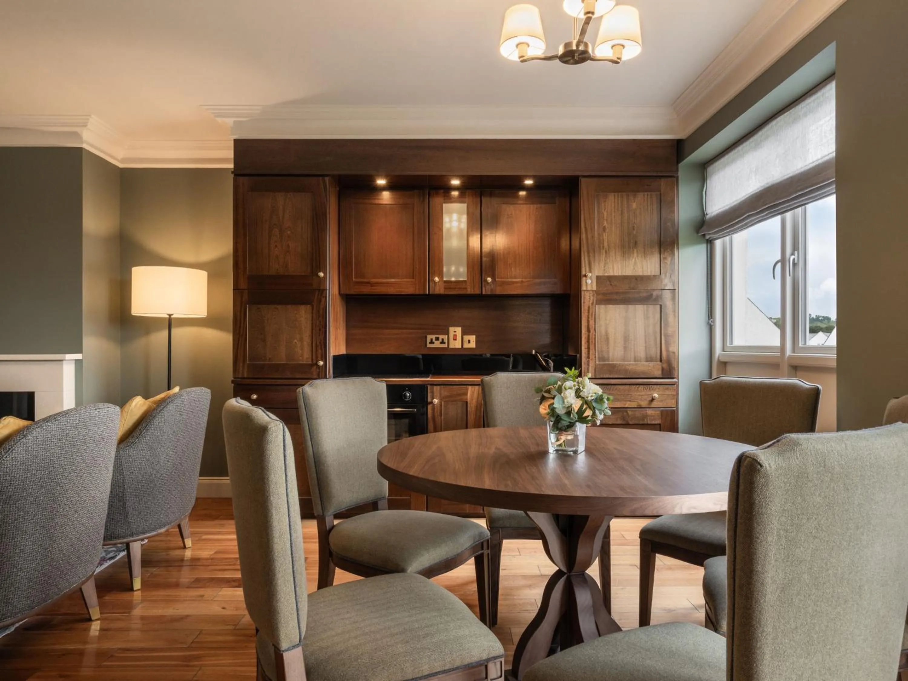 Kitchen or kitchenette in Lough Erne Resort