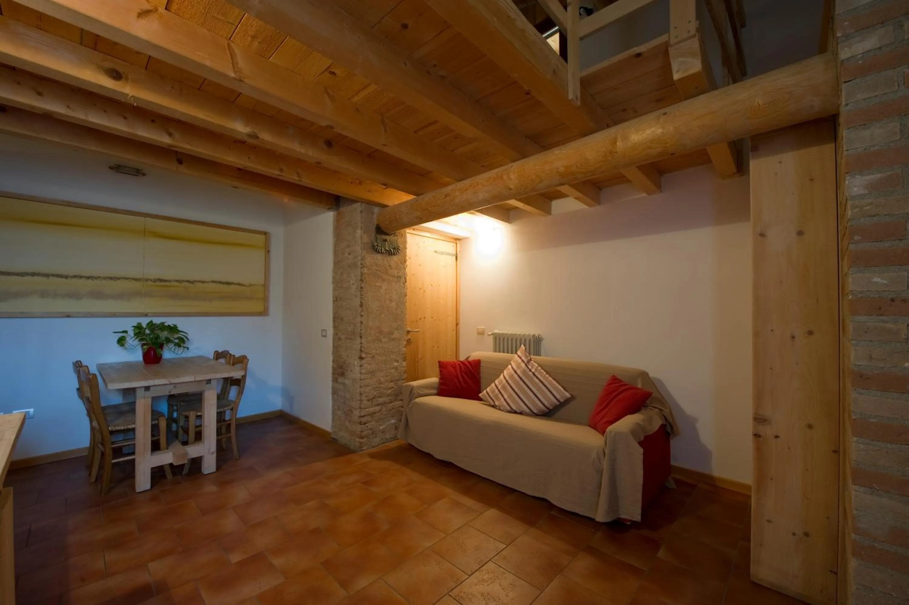Kitchen or kitchenette, Bed in Borgo San Donino