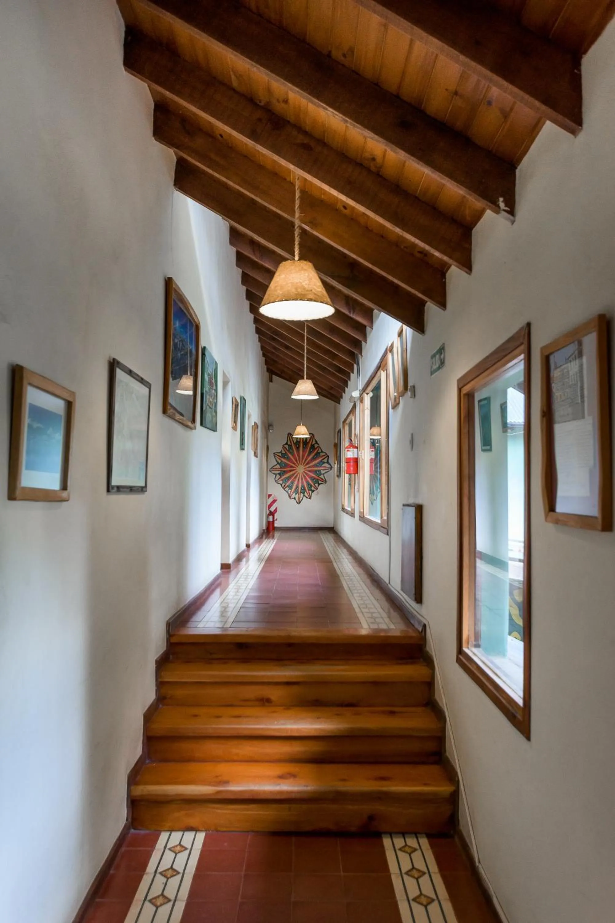 Decorative detail in Hostel La Angostura