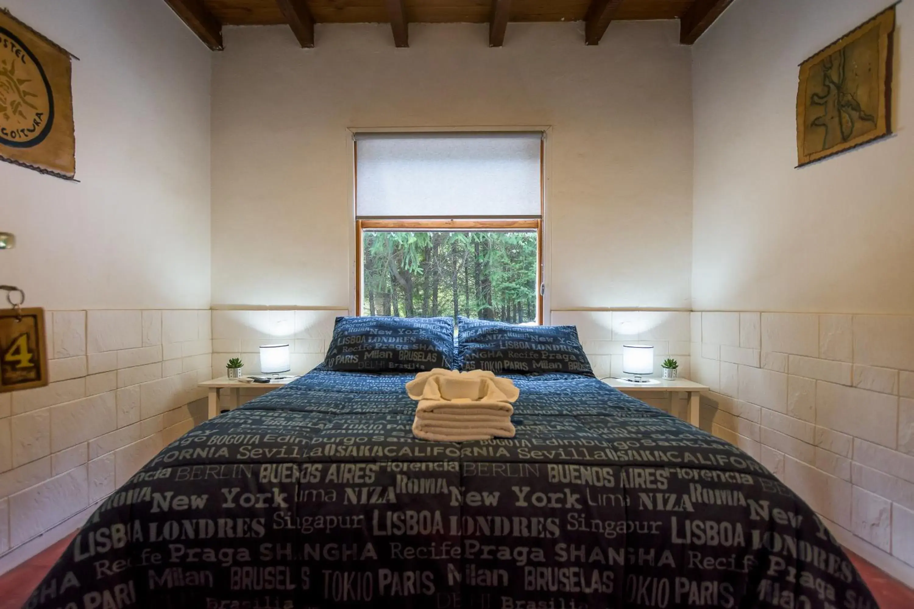 Double Room in Hostel La Angostura Double Room in Hostel La Angostura