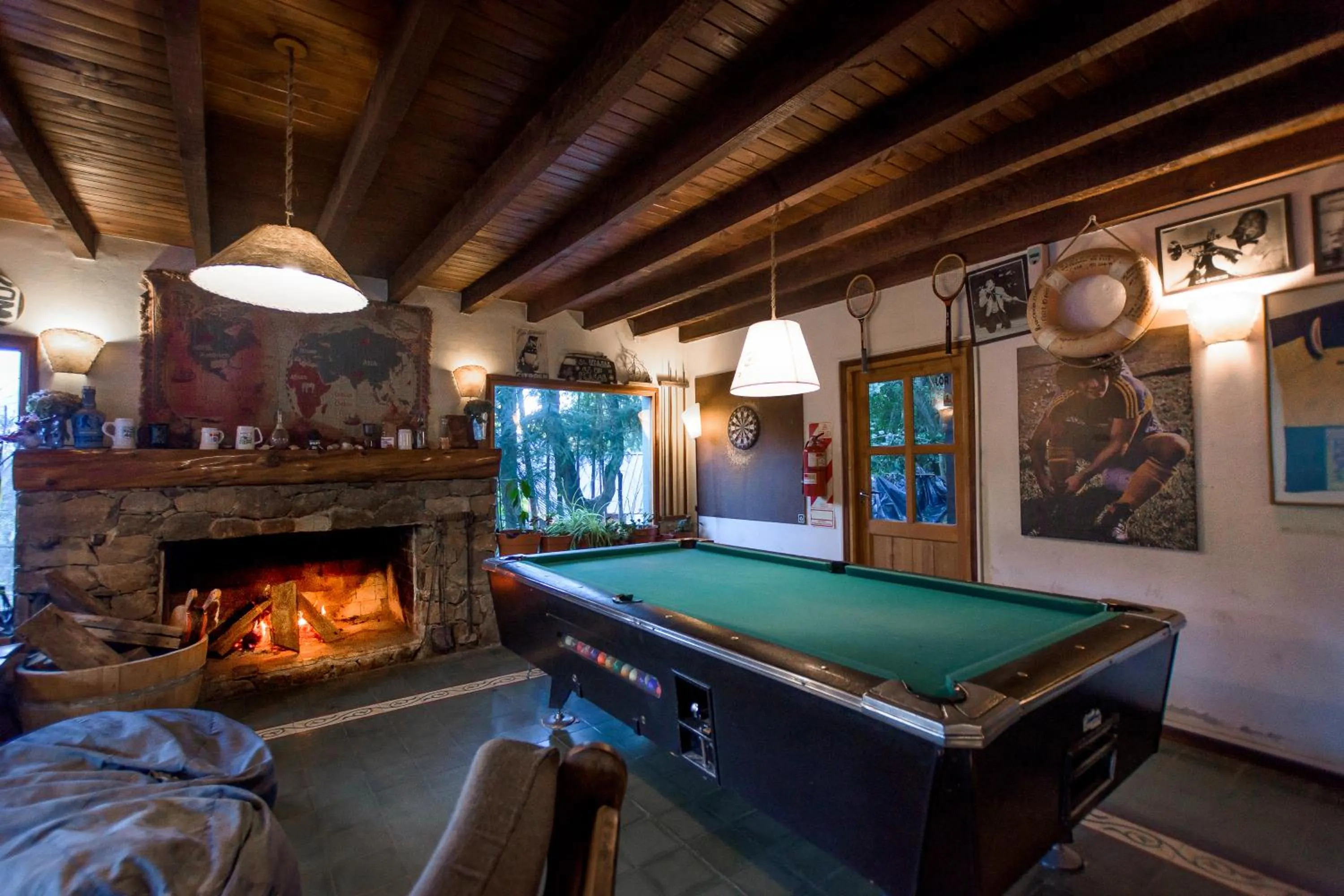 Billiard in Hostel La Angostura